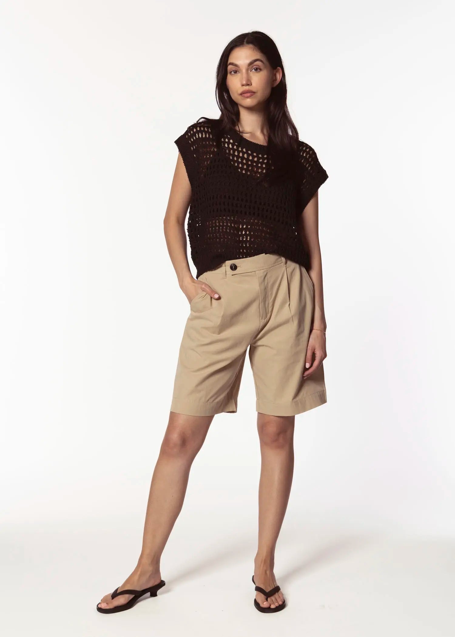 swatch_neutrals bermuda short apparel