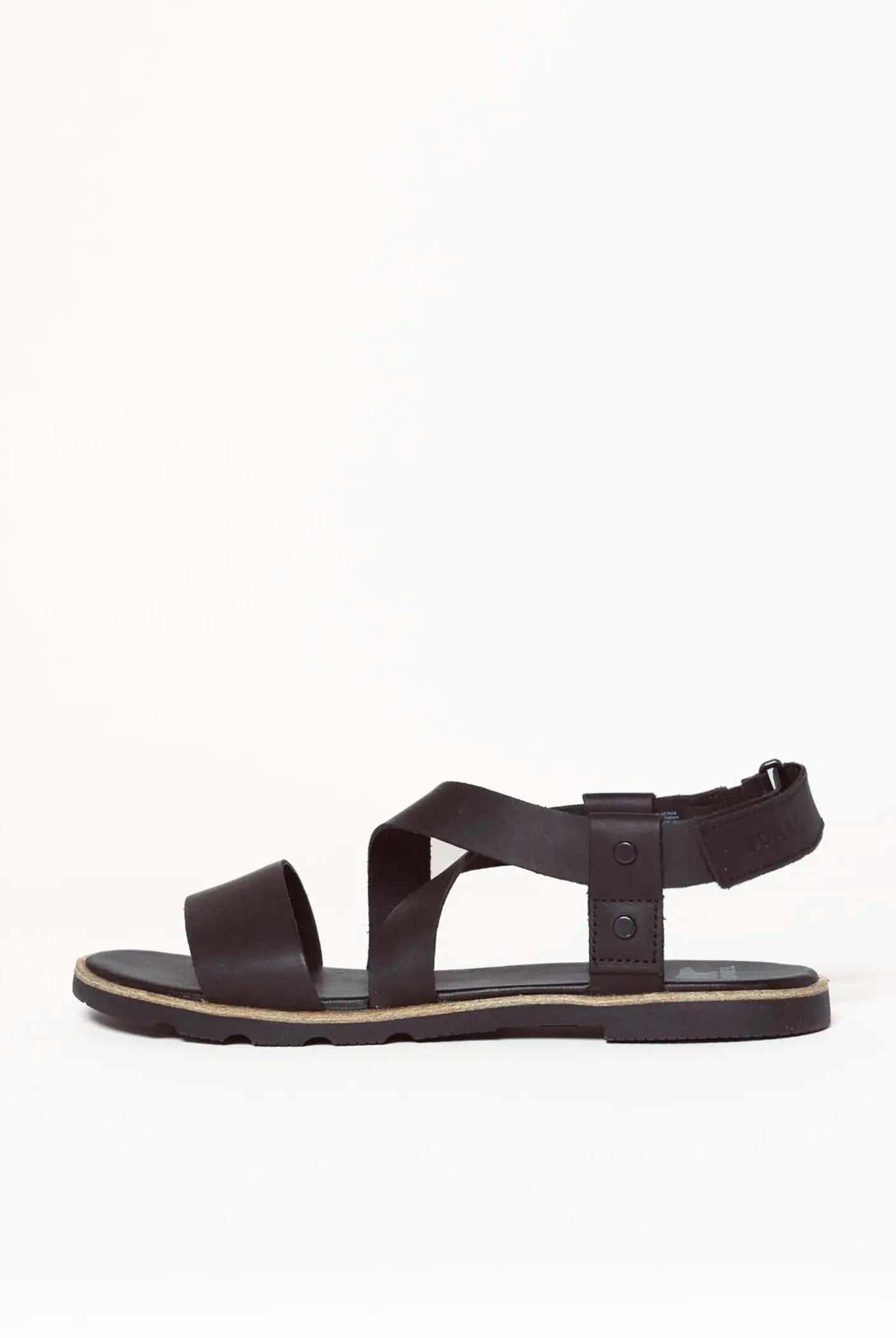 swatch_black ella sandal flat sandals