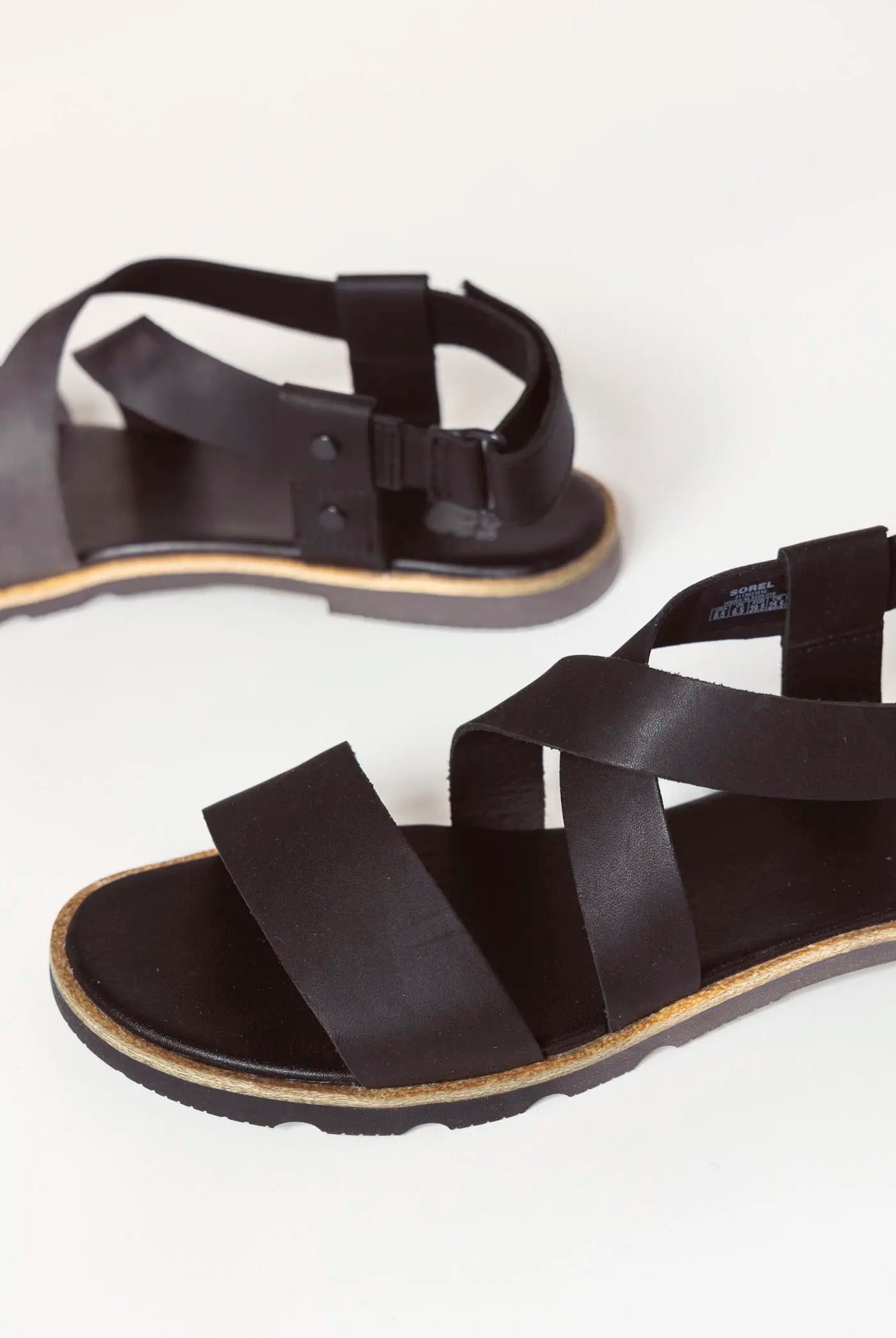 swatch_black ella sandal flat sandals