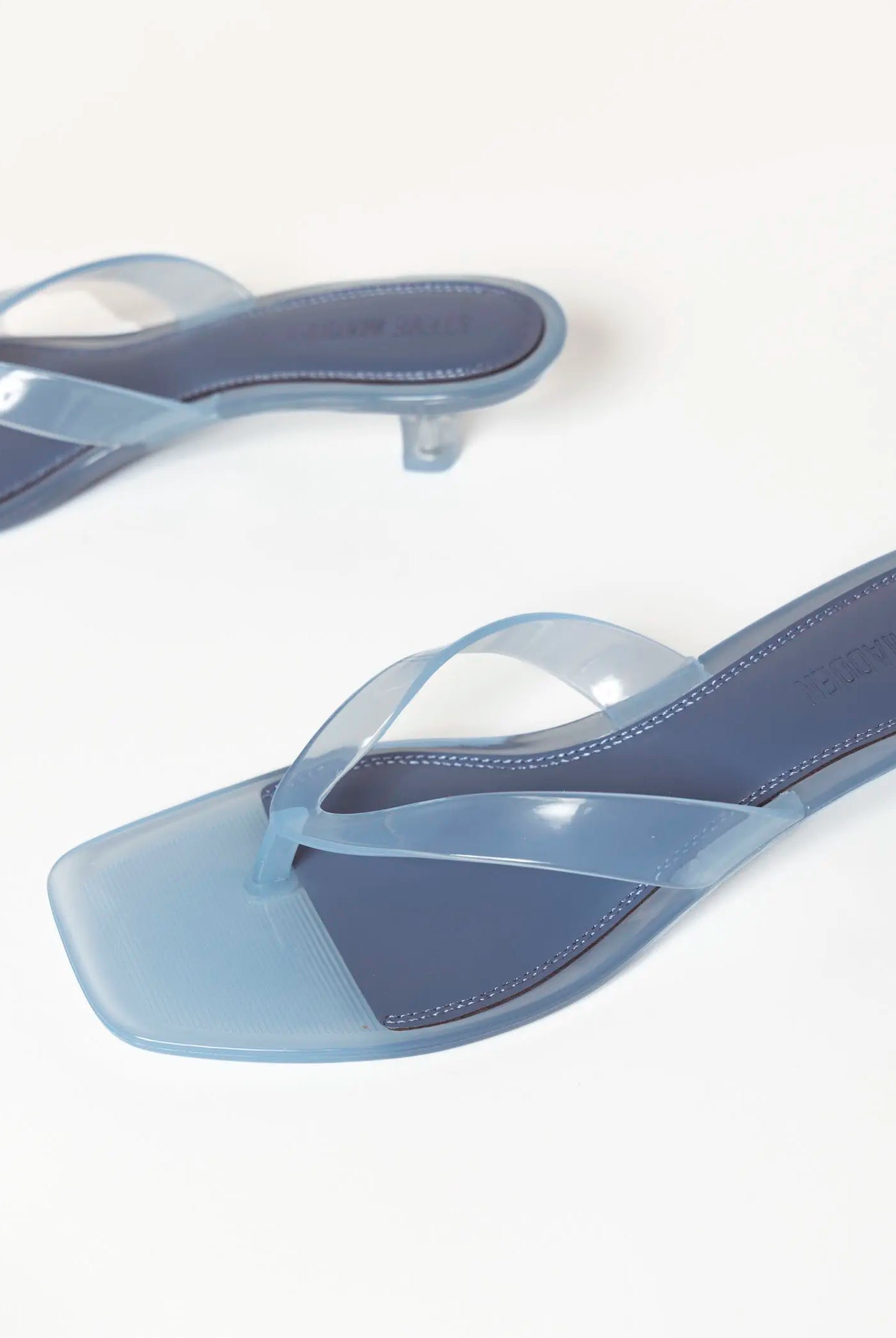 swatch_light blue tracie jelly thong sandal heeled sandals