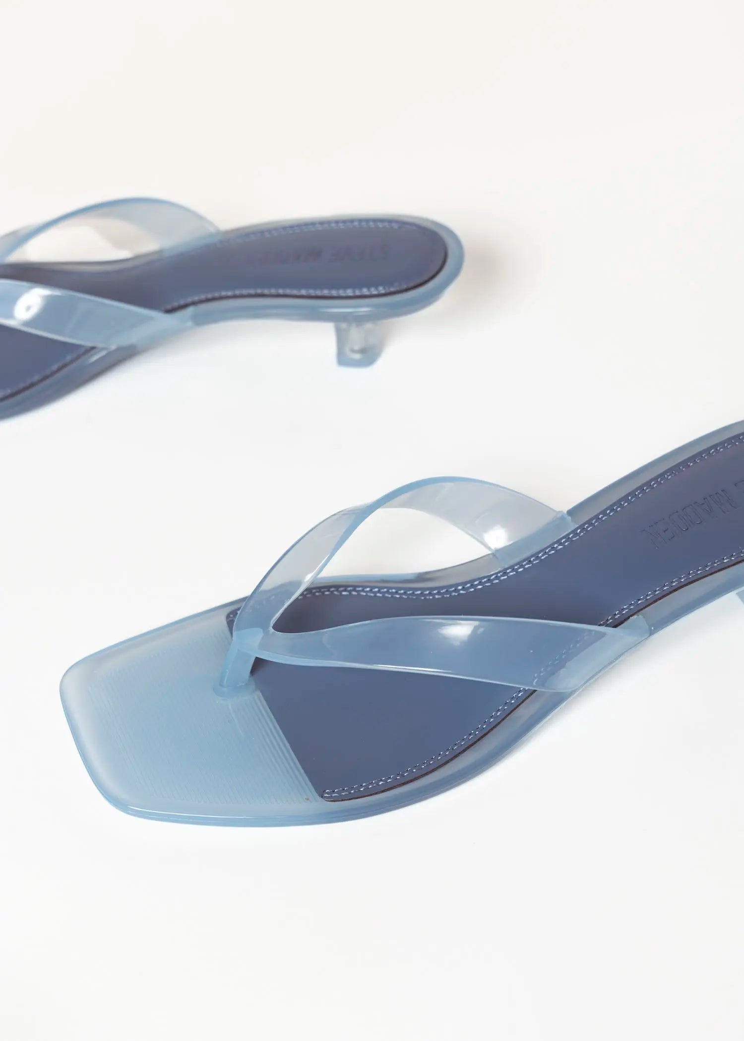 swatch_light blue tracie jelly thong sandal heeled sandals