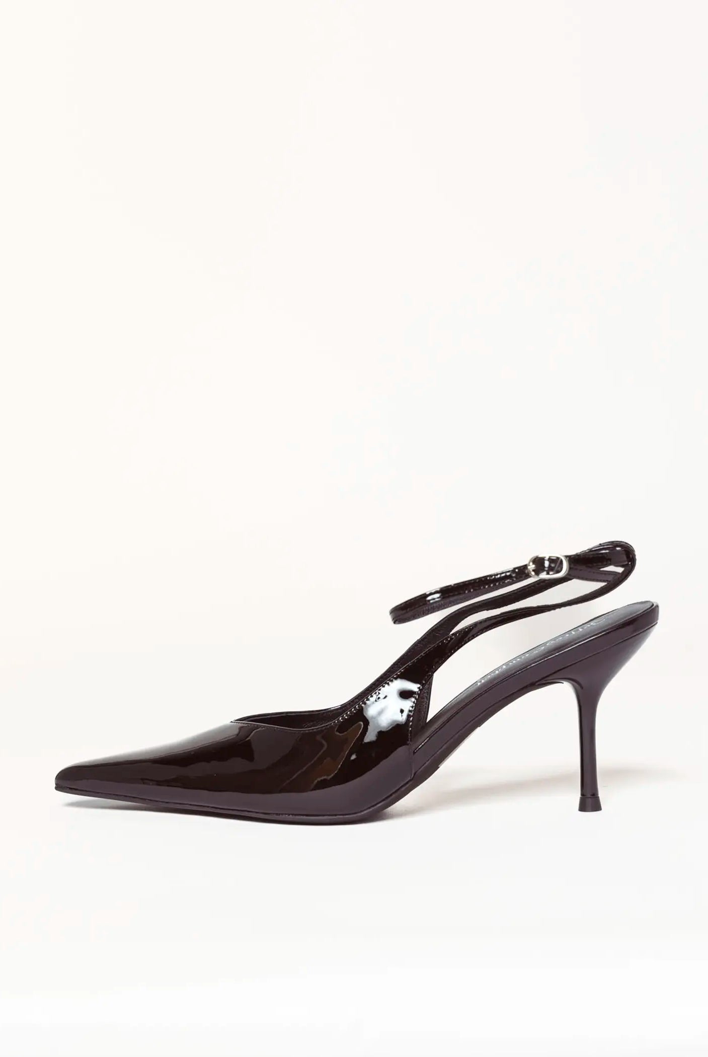 swatch_black executive slingback pump heels