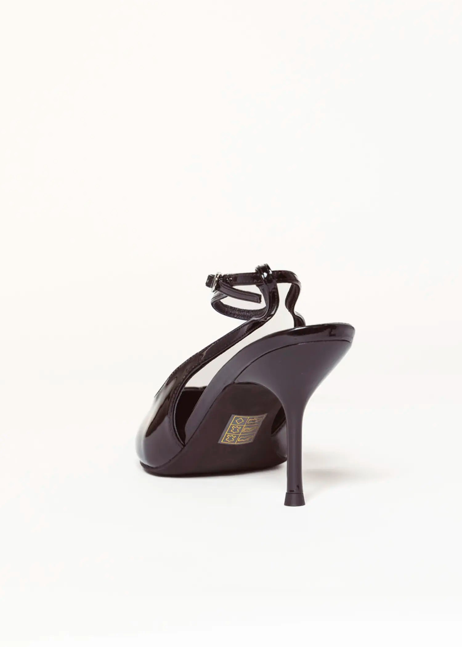 swatch_black executive slingback pump heels