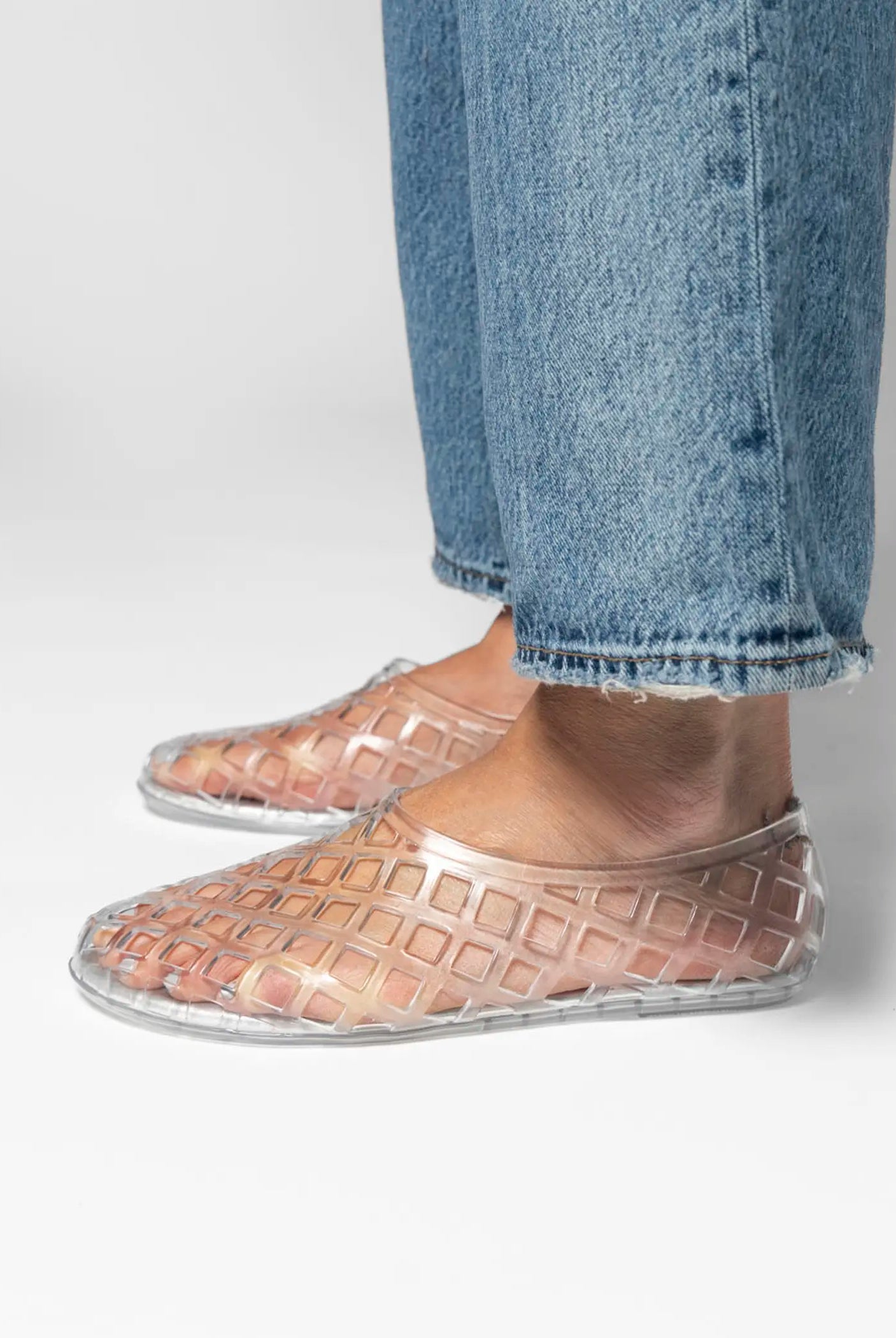 swatch_clear jellz flat flat shoes