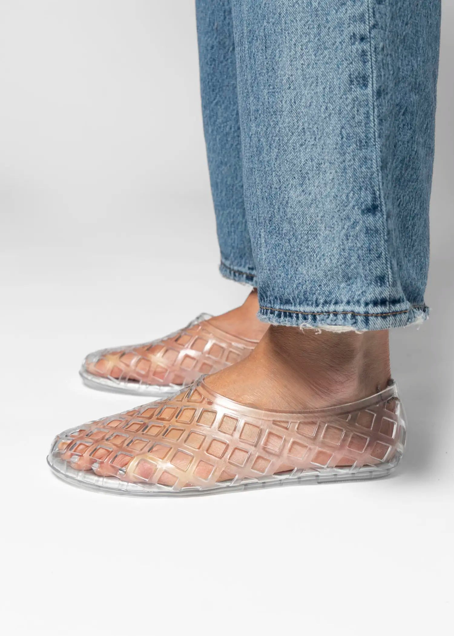 swatch_clear jellz flat flat shoes