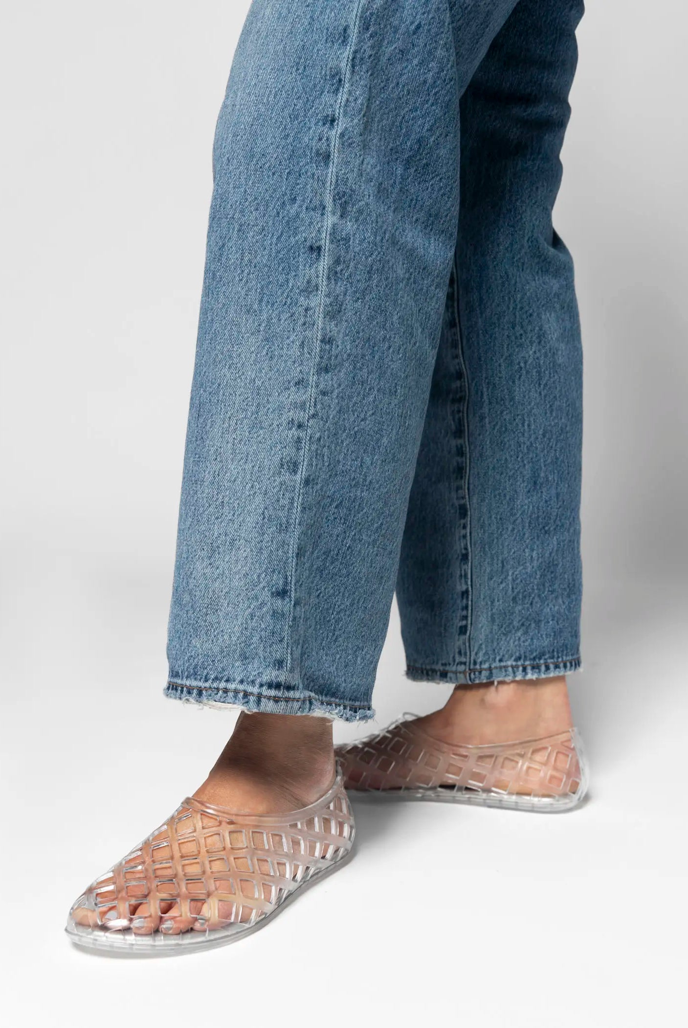 swatch_clear jellz flat flat shoes