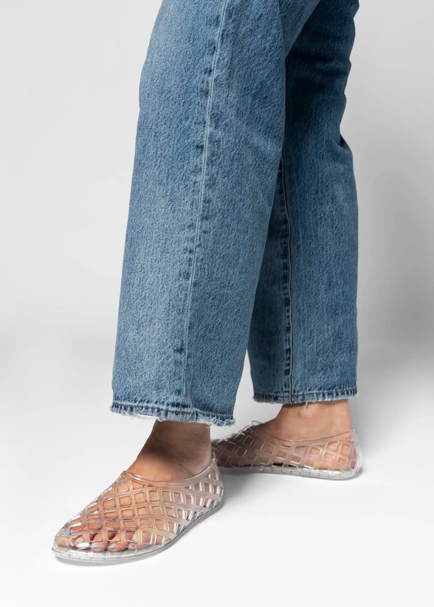 swatch_clear jellz flat flat shoes