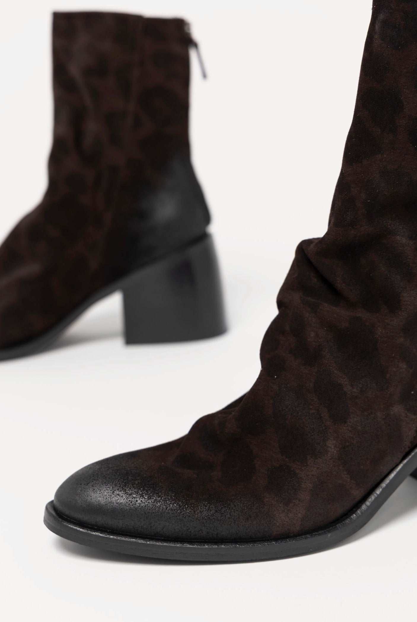 swatch_Brown Leopard l'idea block heel boot