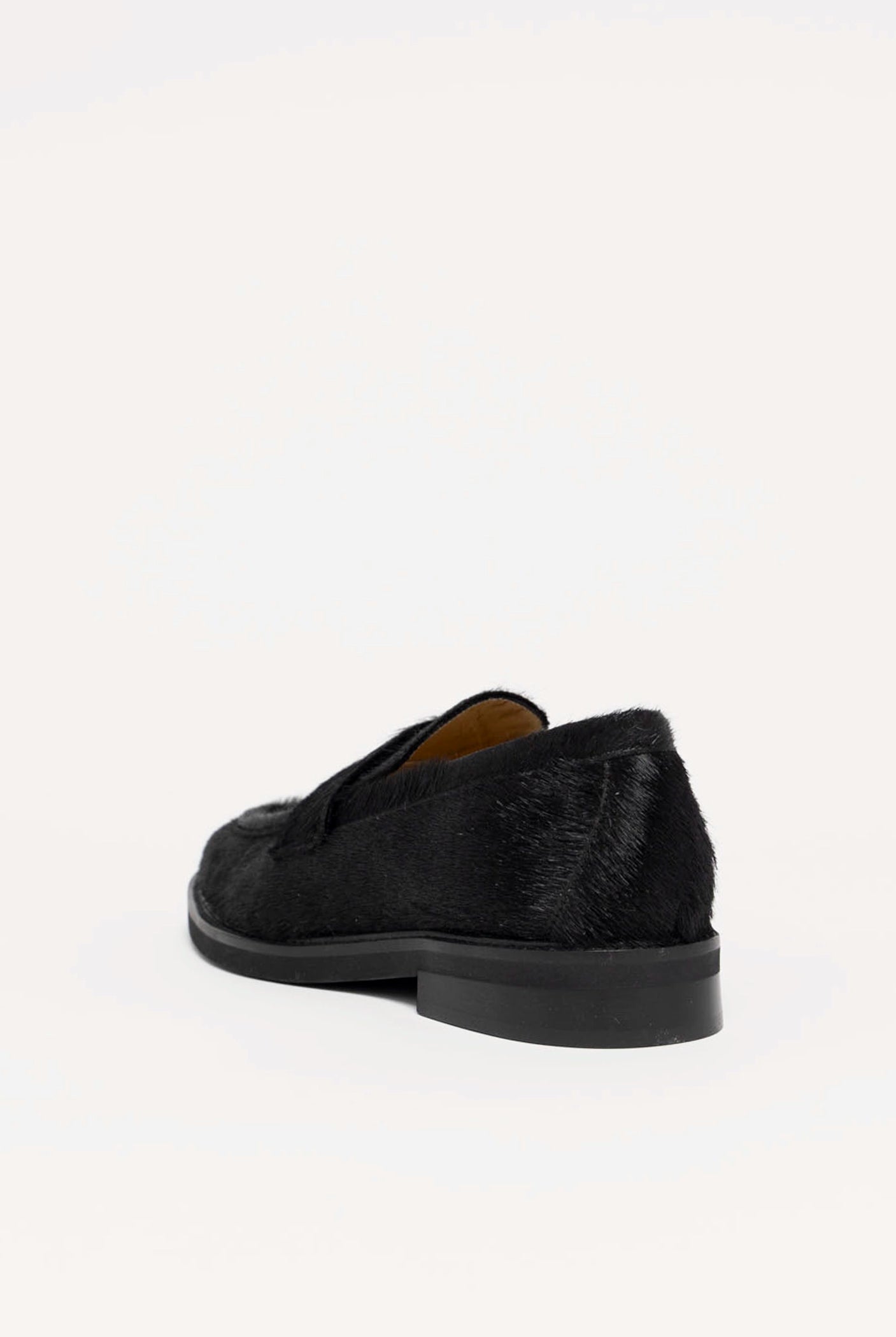 swatch_Black Haircalf l'idea haircalf penny loafer