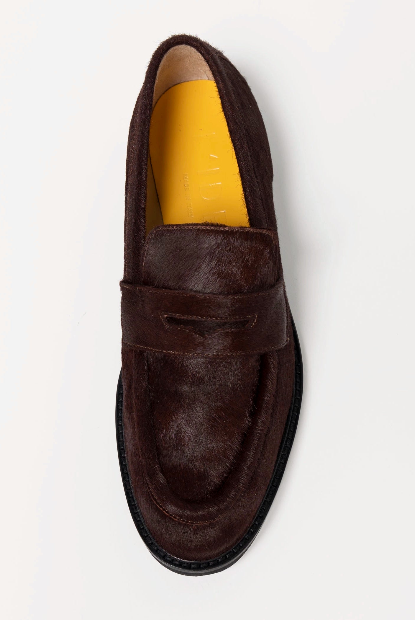 swatch_Bordo Haircalf l'idea haircalf penny loafer