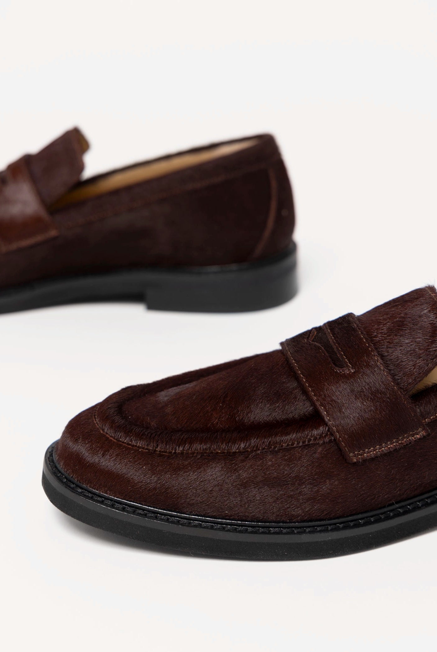 swatch_Bordo Haircalf l'idea haircalf penny loafer
