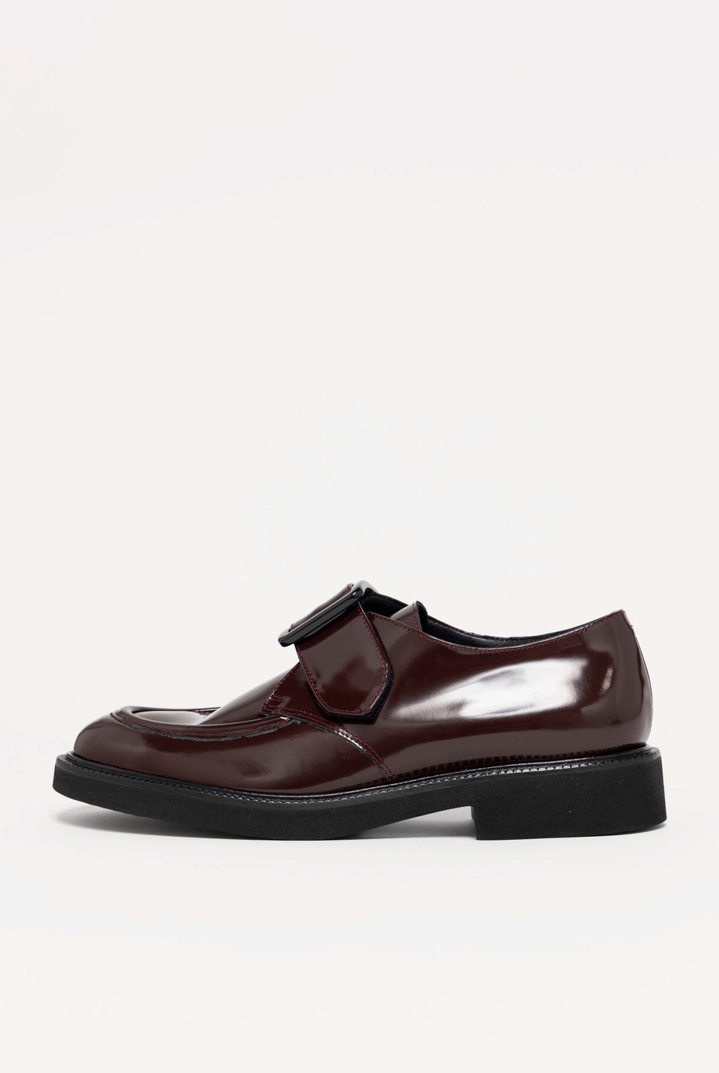 swatch_Bordo Leather l'idea single buckle loafer