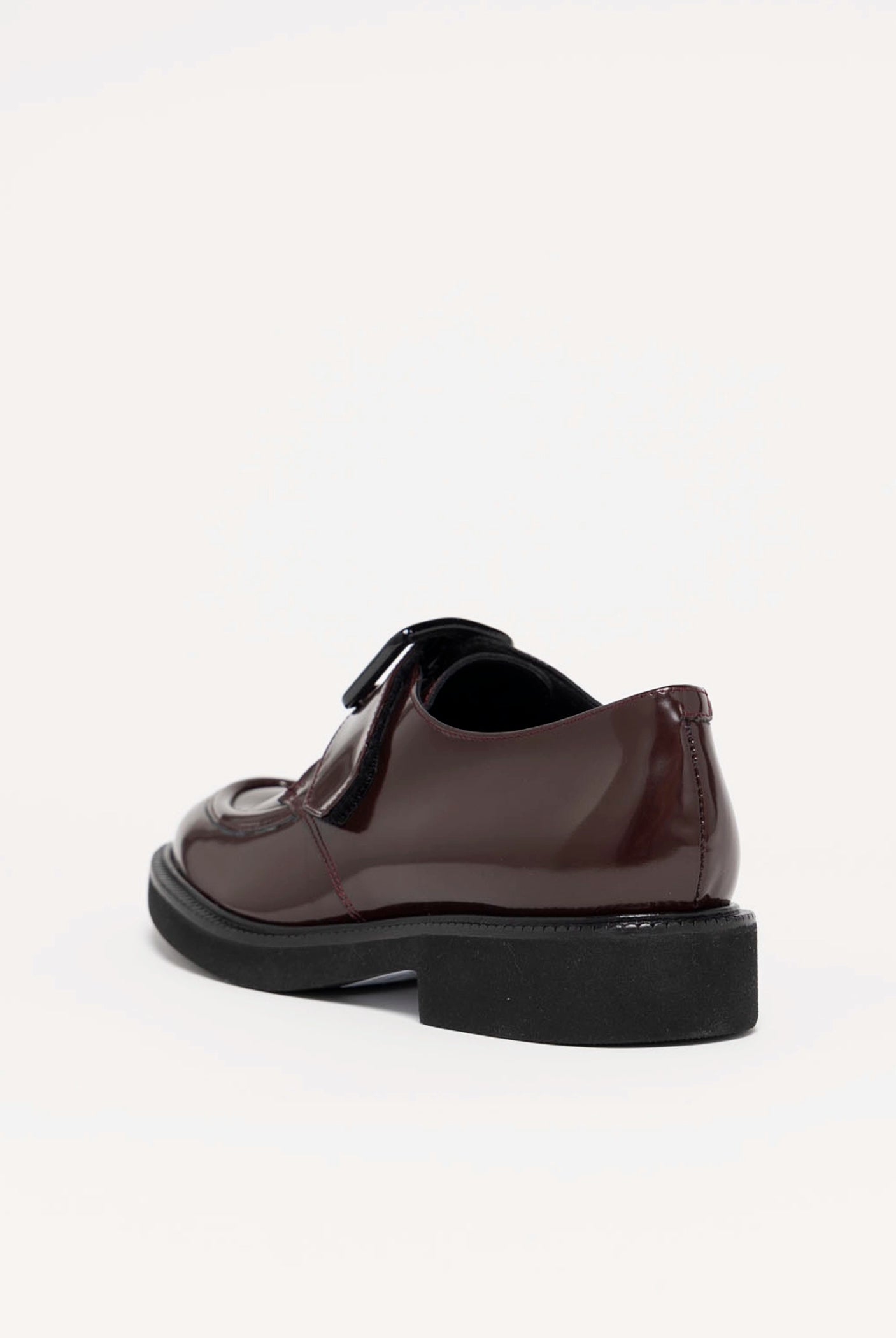 swatch_Bordo Leather l'idea single buckle loafer