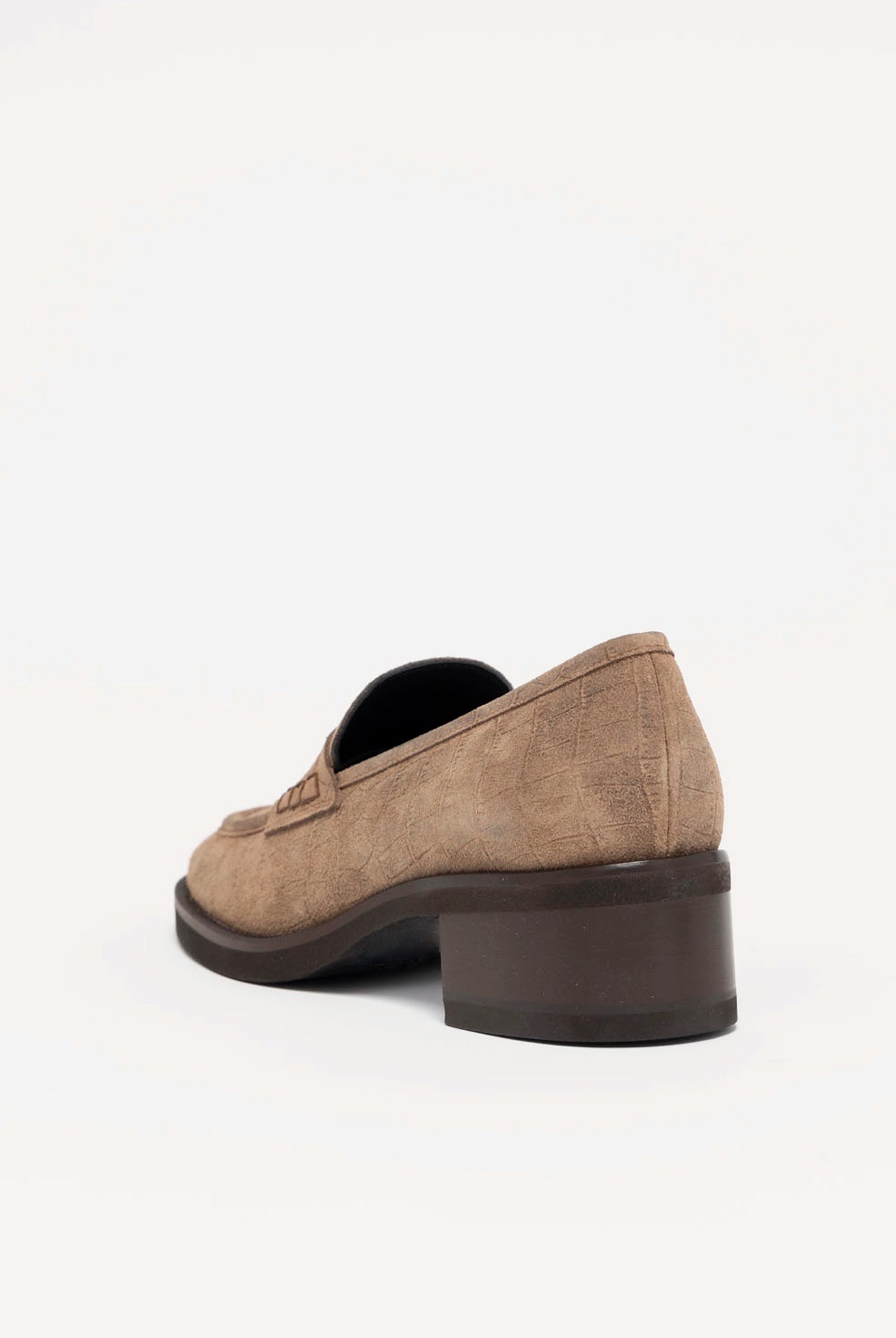 swatch_Farro Croco l'idea heeled croc loafer