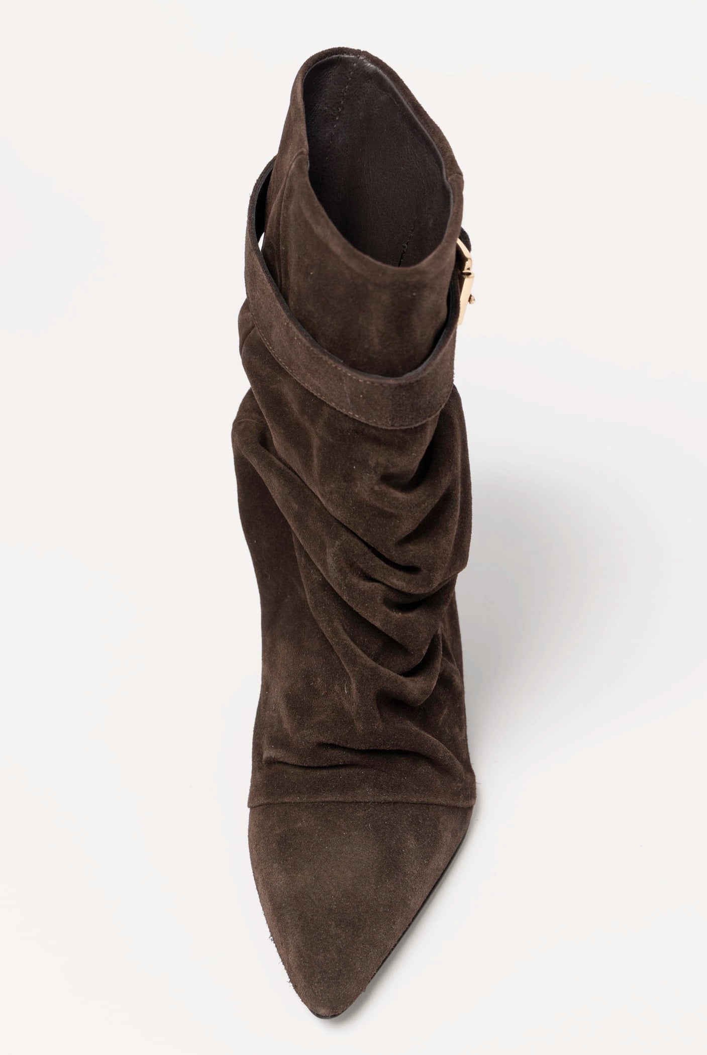 swatch_Chocolate Suede l'idea tess wedge boot