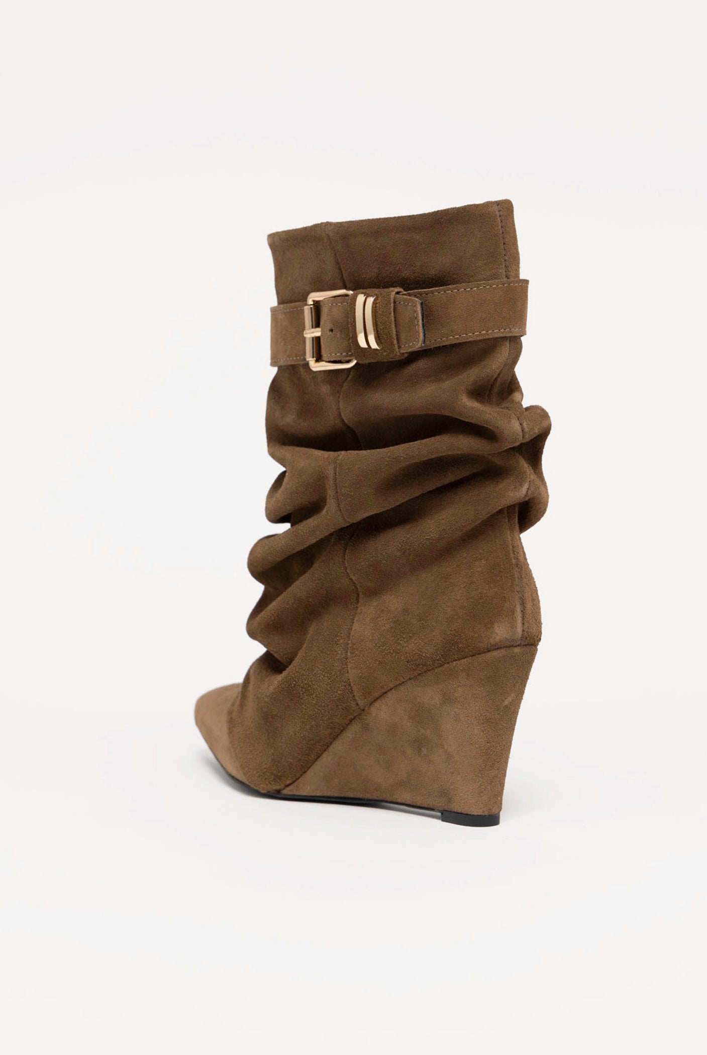 swatch_Taupe Suede l'idea tess wedge boot