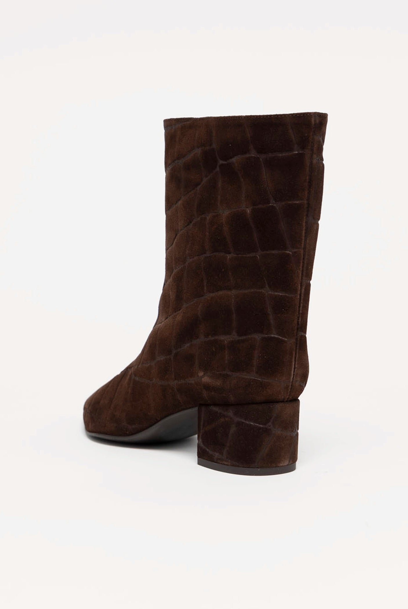 swatch_Brown Croco Suede angel alarcon short leather boot