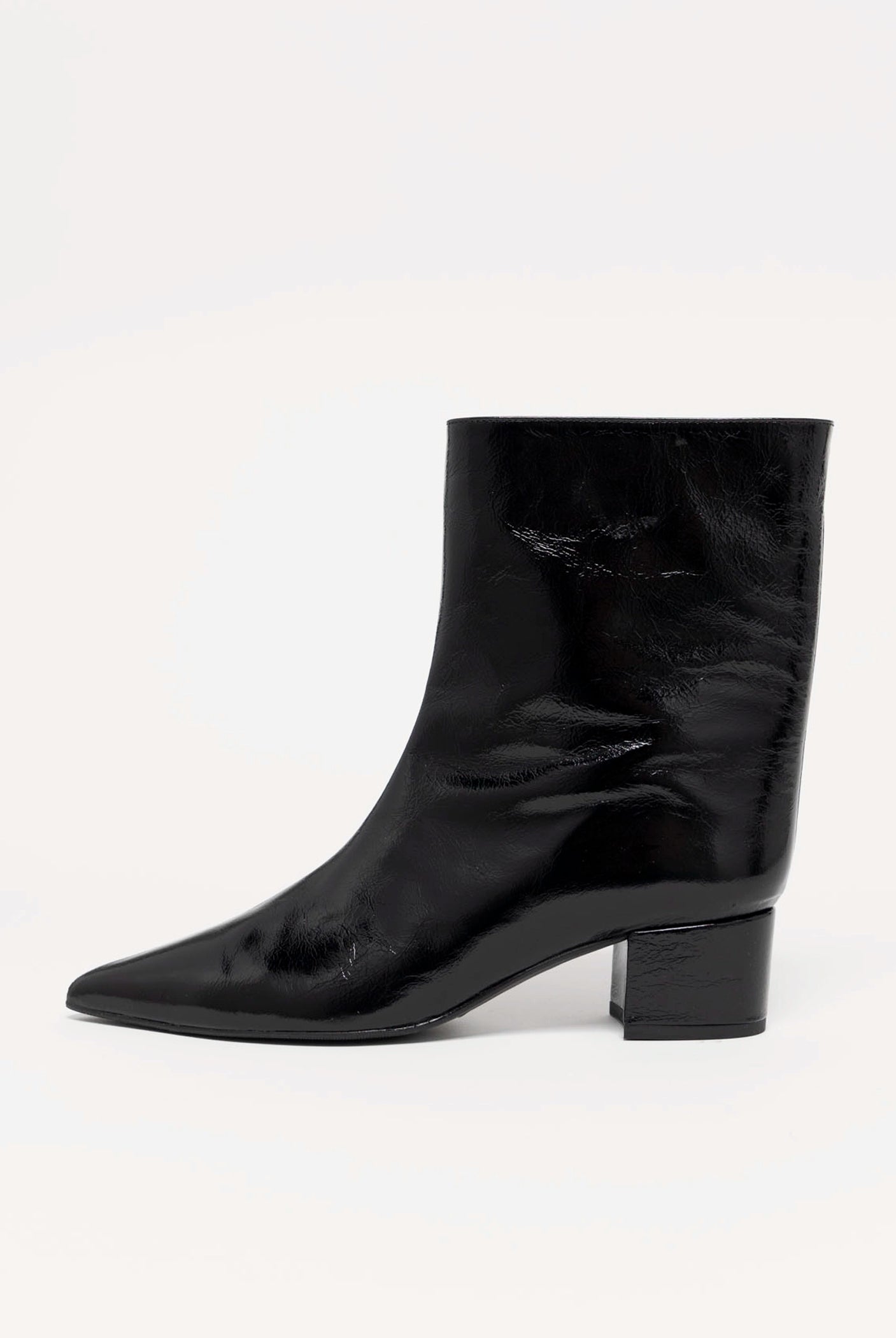 swatch_Black Patent angel alarcon short leather boot