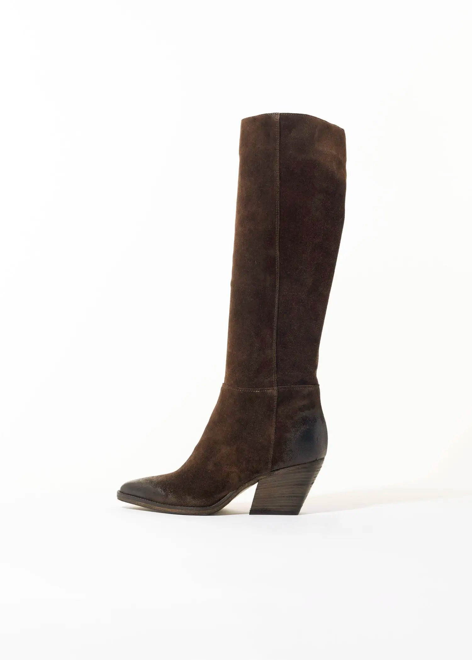 swatch_dark brown suede tulsa western boot boots