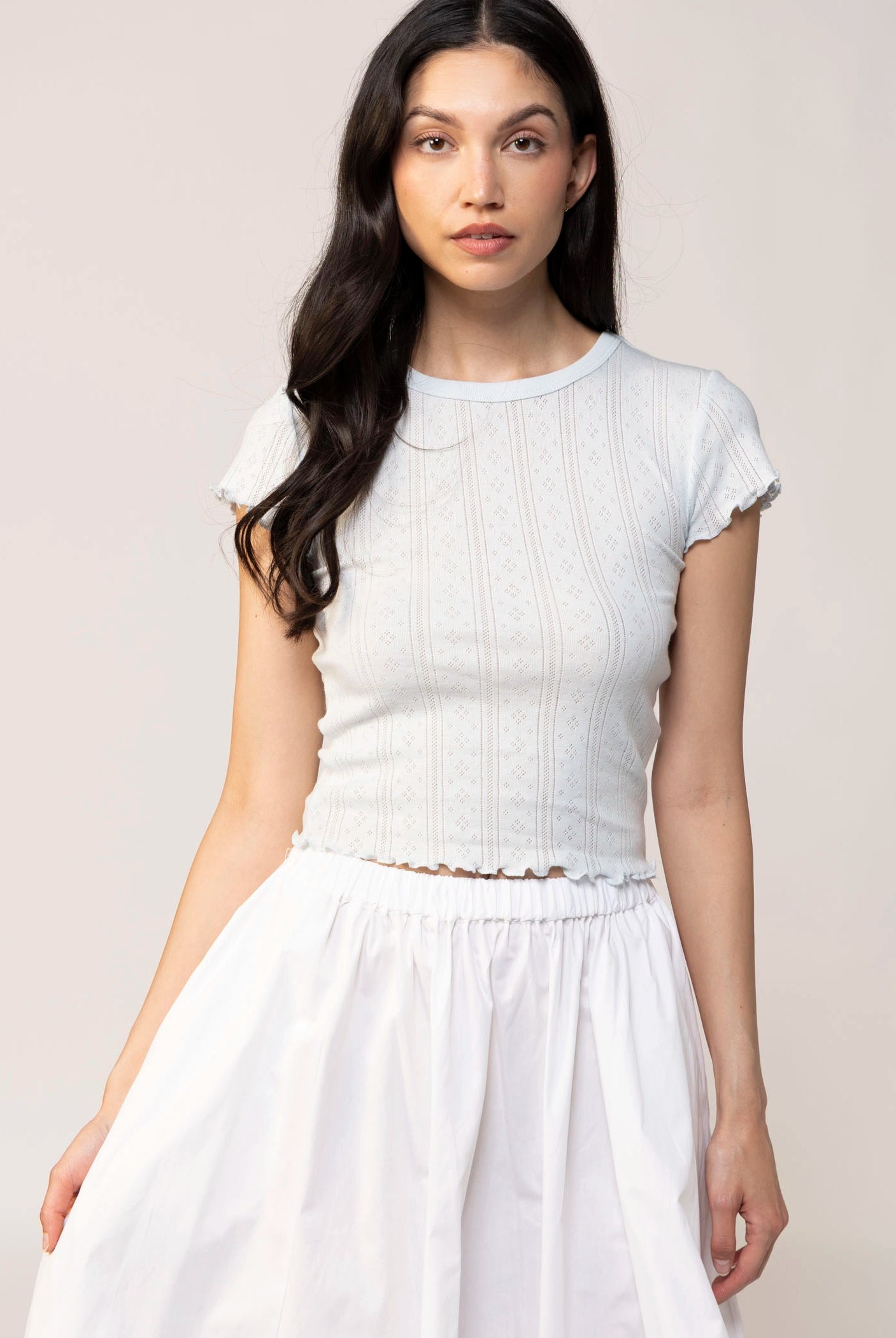 swatch_Powder blue daze denim lily baby tee