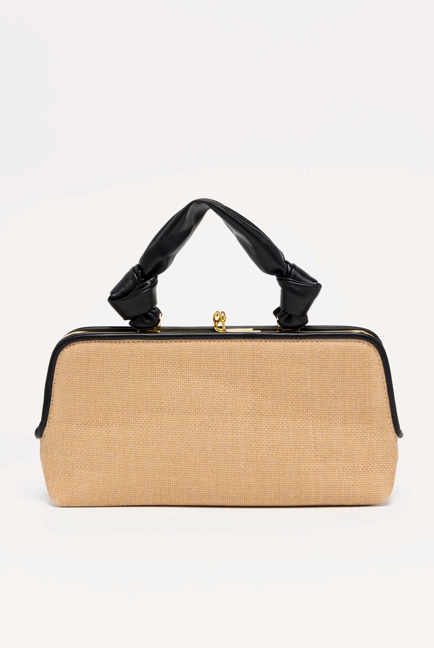 swatch_Natural/Black urban expressions julissa clutch bag