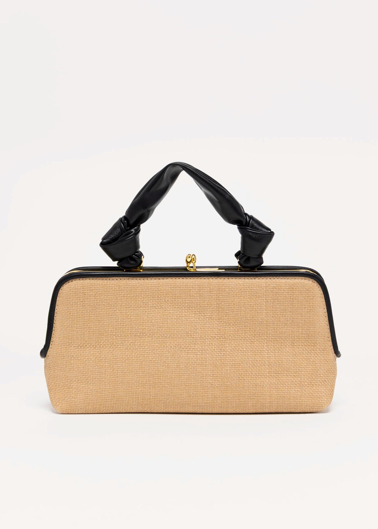 swatch_Natural/Black urban expressions julissa clutch bag