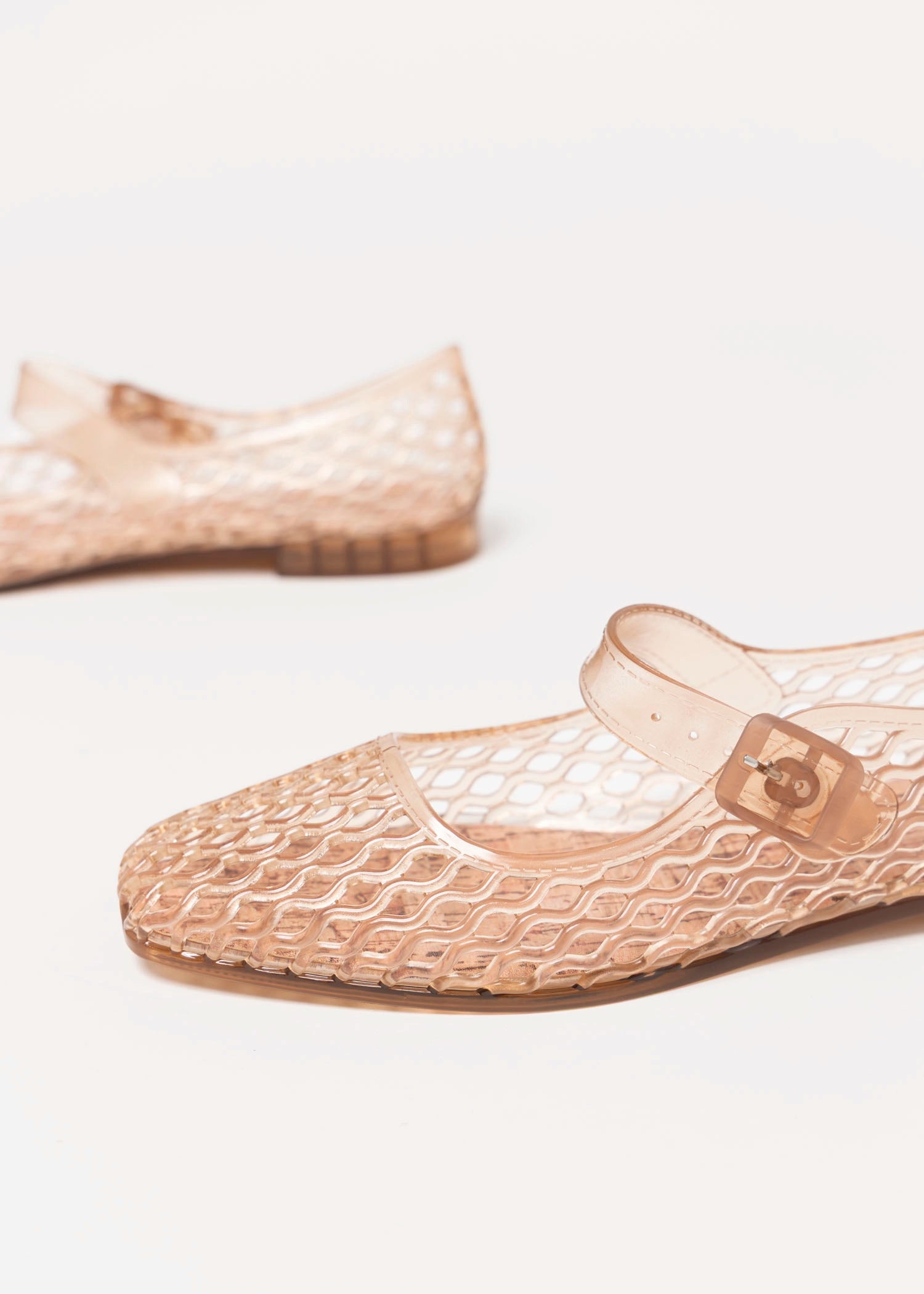 swatch_Camel Lisa mary jane jelly flat