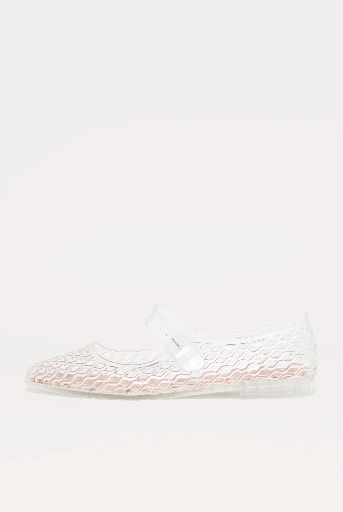 swatch_Clear Lisa mary jane jelly flat