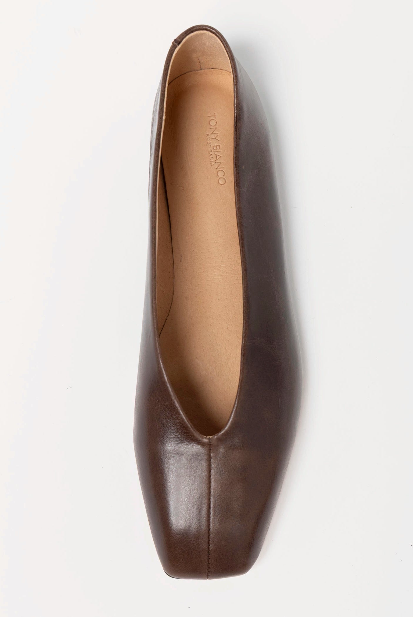 swatch_Chocolate Leather Tony bianco brash flat