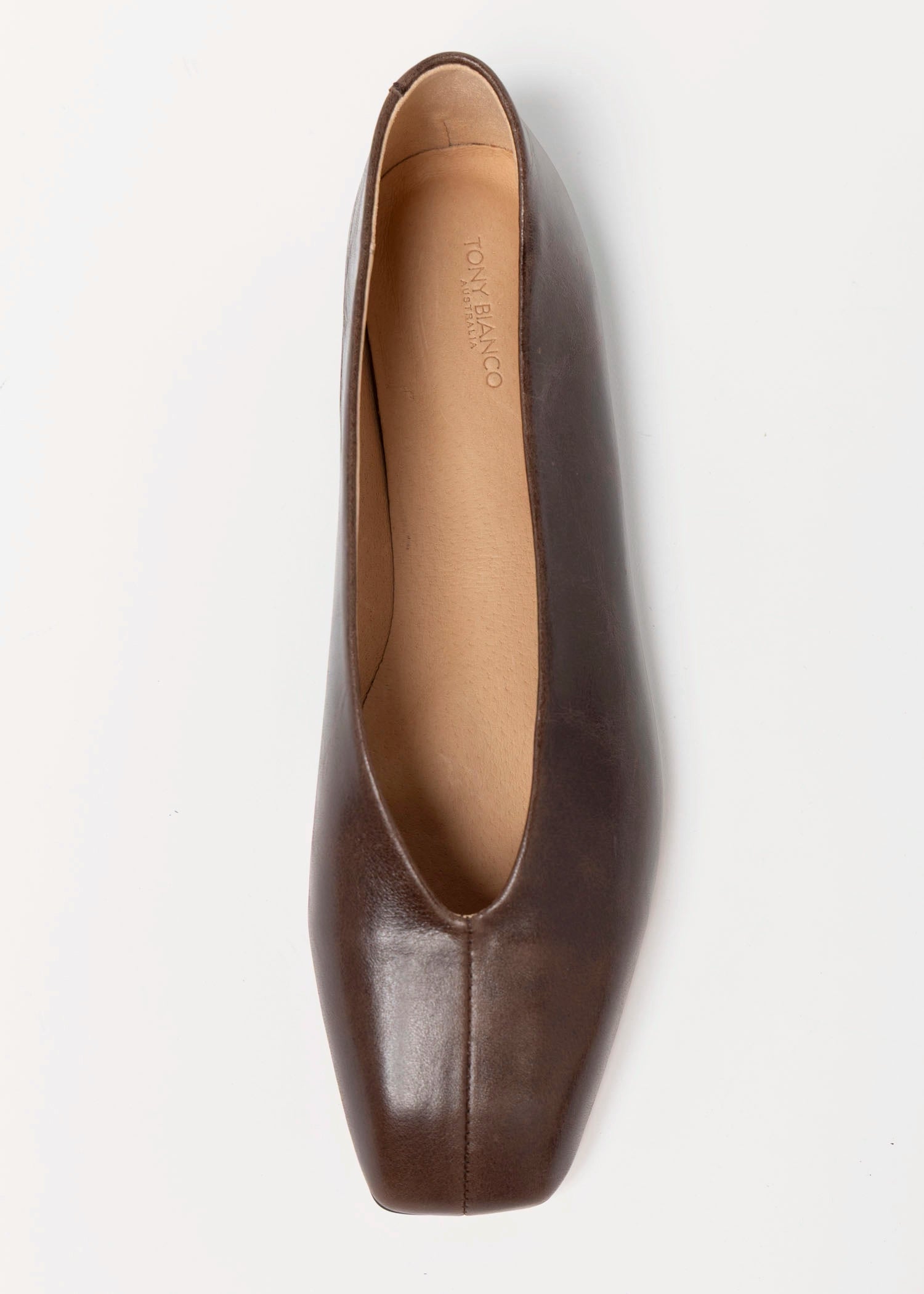 swatch_Chocolate Leather Tony bianco brash flat