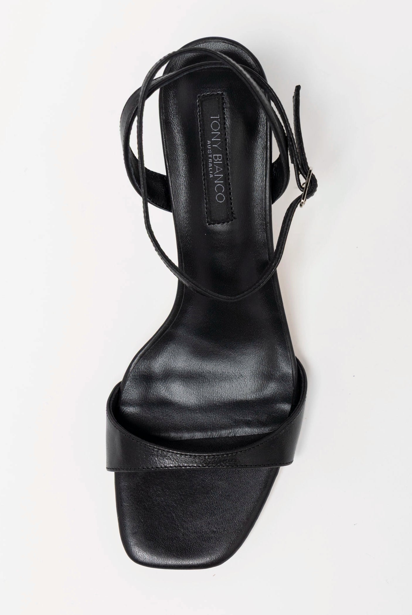 swatch_Black Leather tony bianco bless heeled sandal