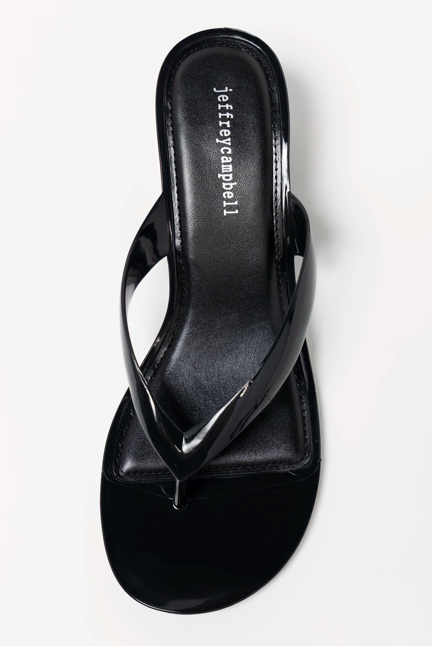 swatch_Black jeffrey campbell gigabyte jelly thong wedge sandal