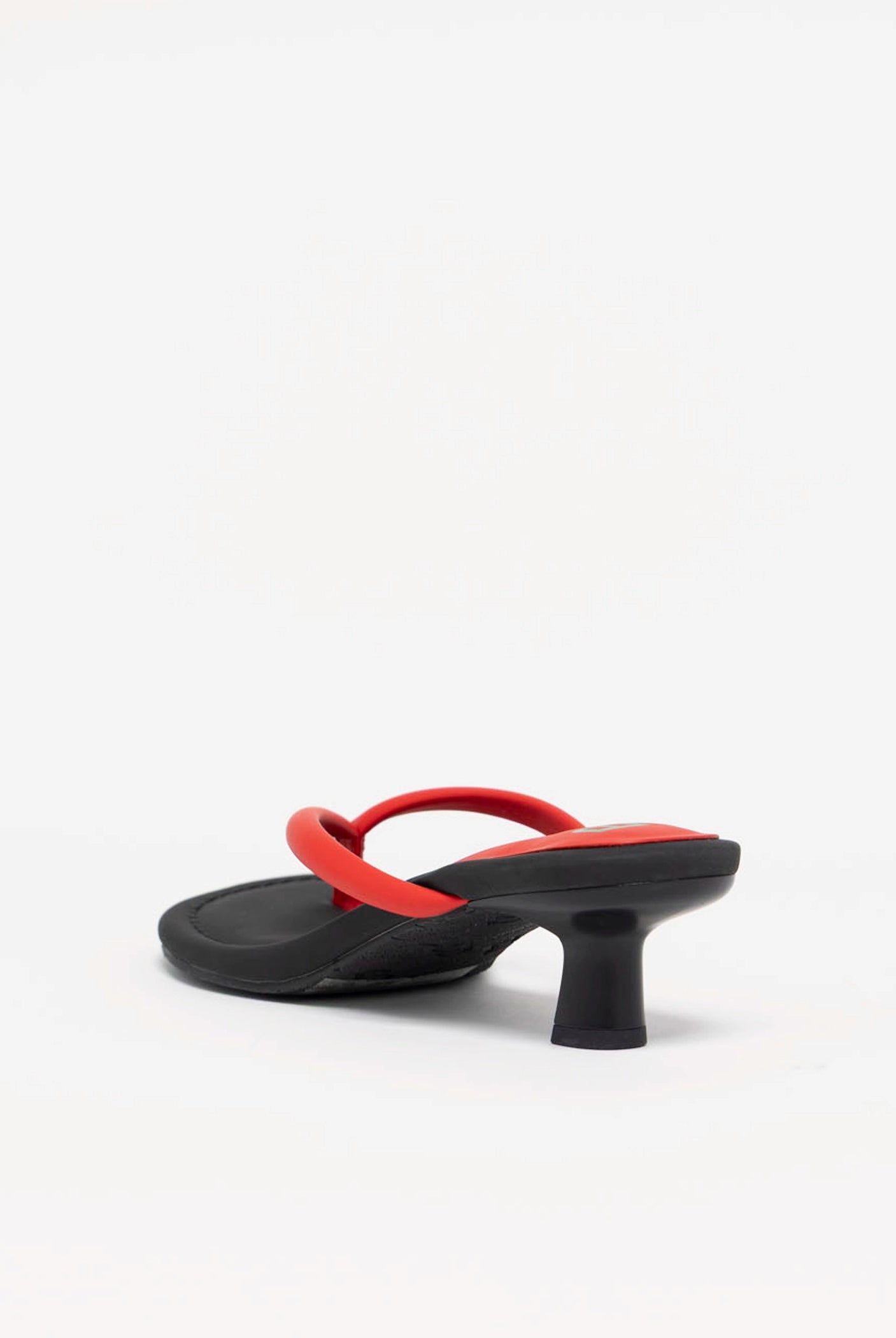 swatch_Red seychelles riptide thong heeled sandal