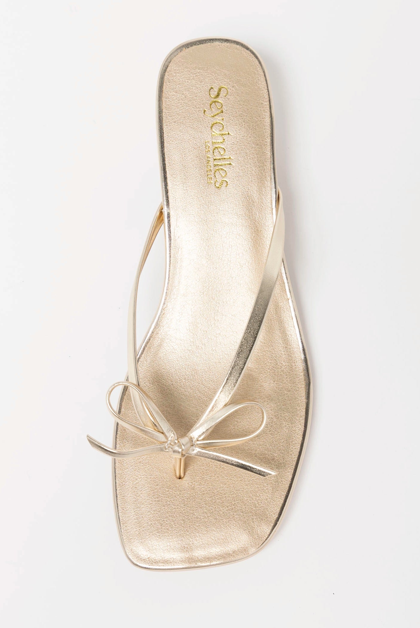 swatch_Gold Seychelles perfect wish thong sandal