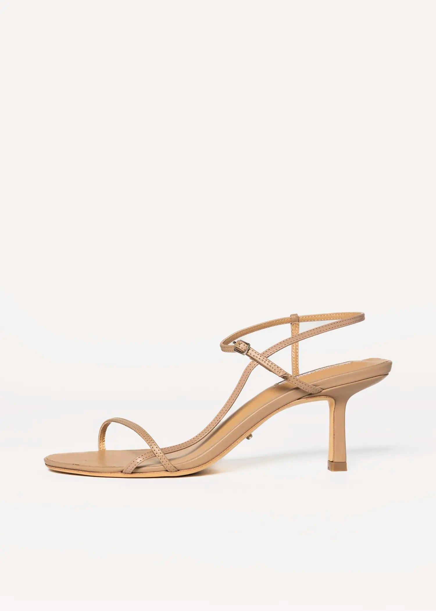 swatch_nude leather caprice heeled sandal heeled sandals