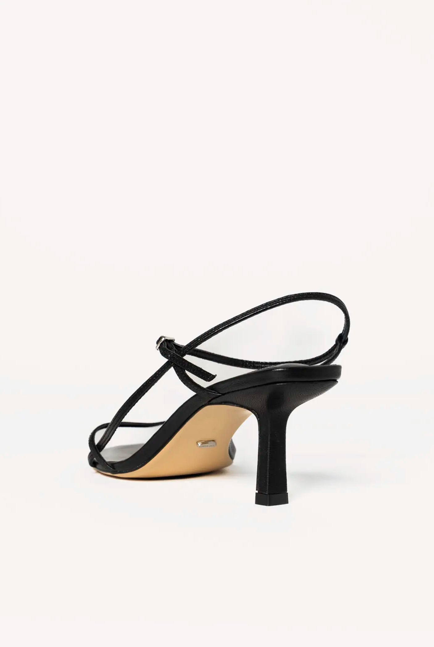 swatch_black leather caprice heeled sandal heeled sandals
