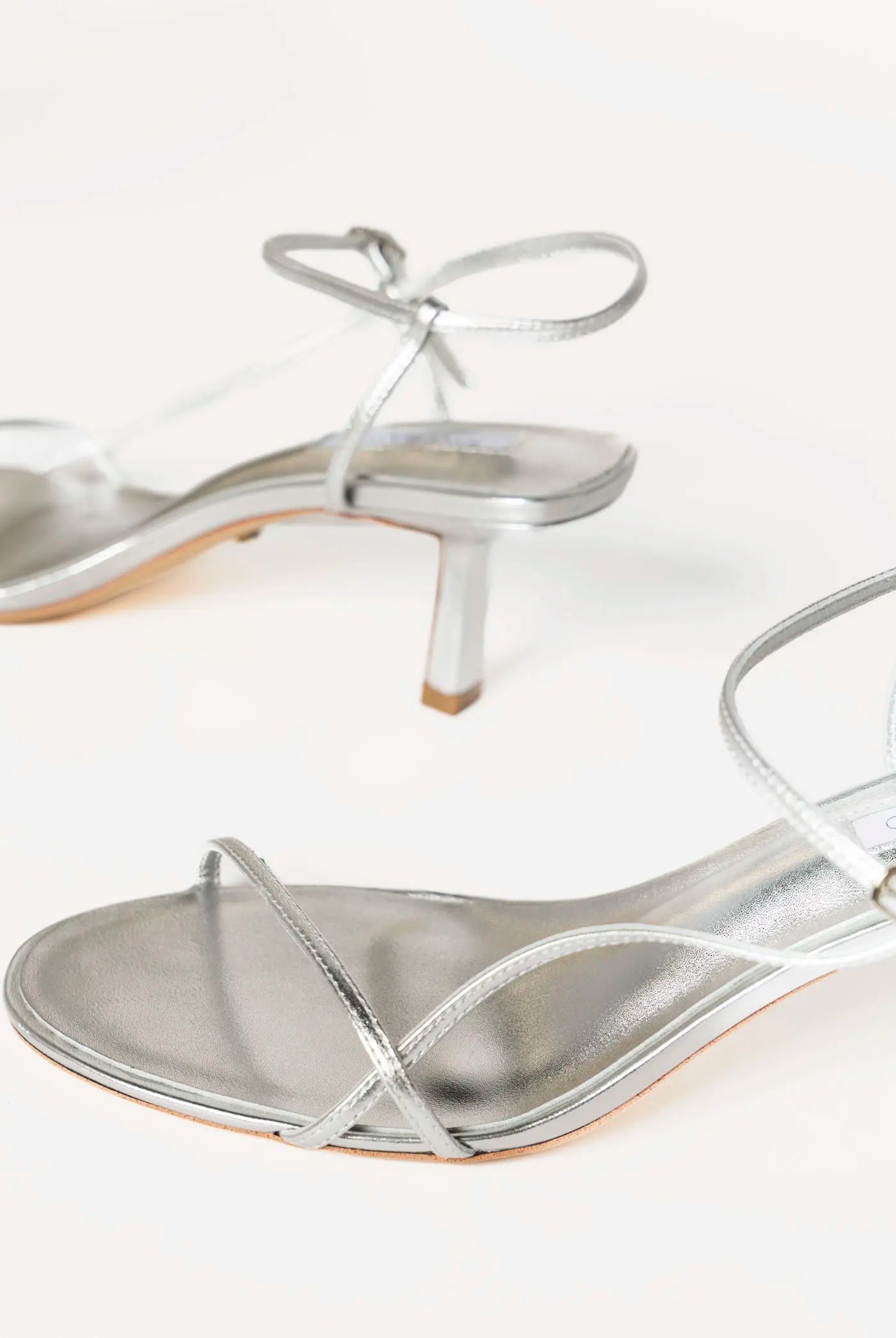 swatch_silver leather caprice heeled sandal heeled sandals