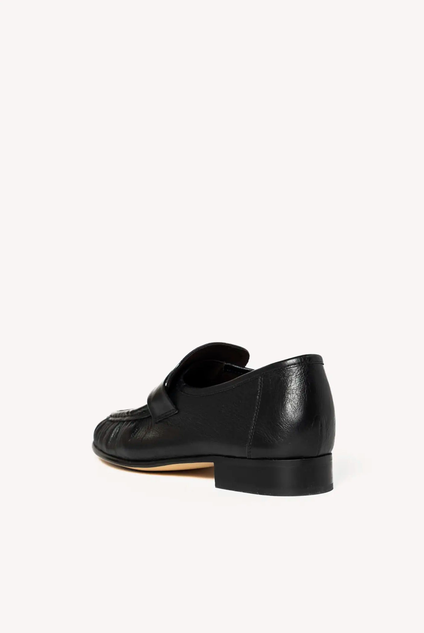 swatch_black gatsby loafer flat shoes