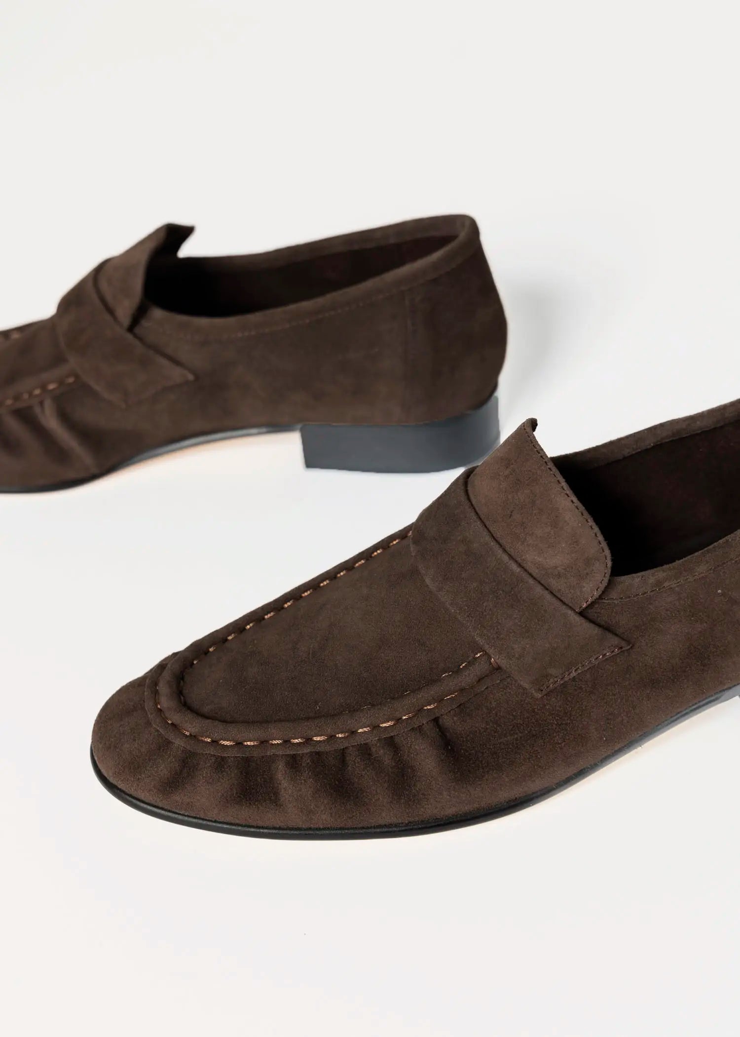 swatch_espresso gatsby loafer flat shoes