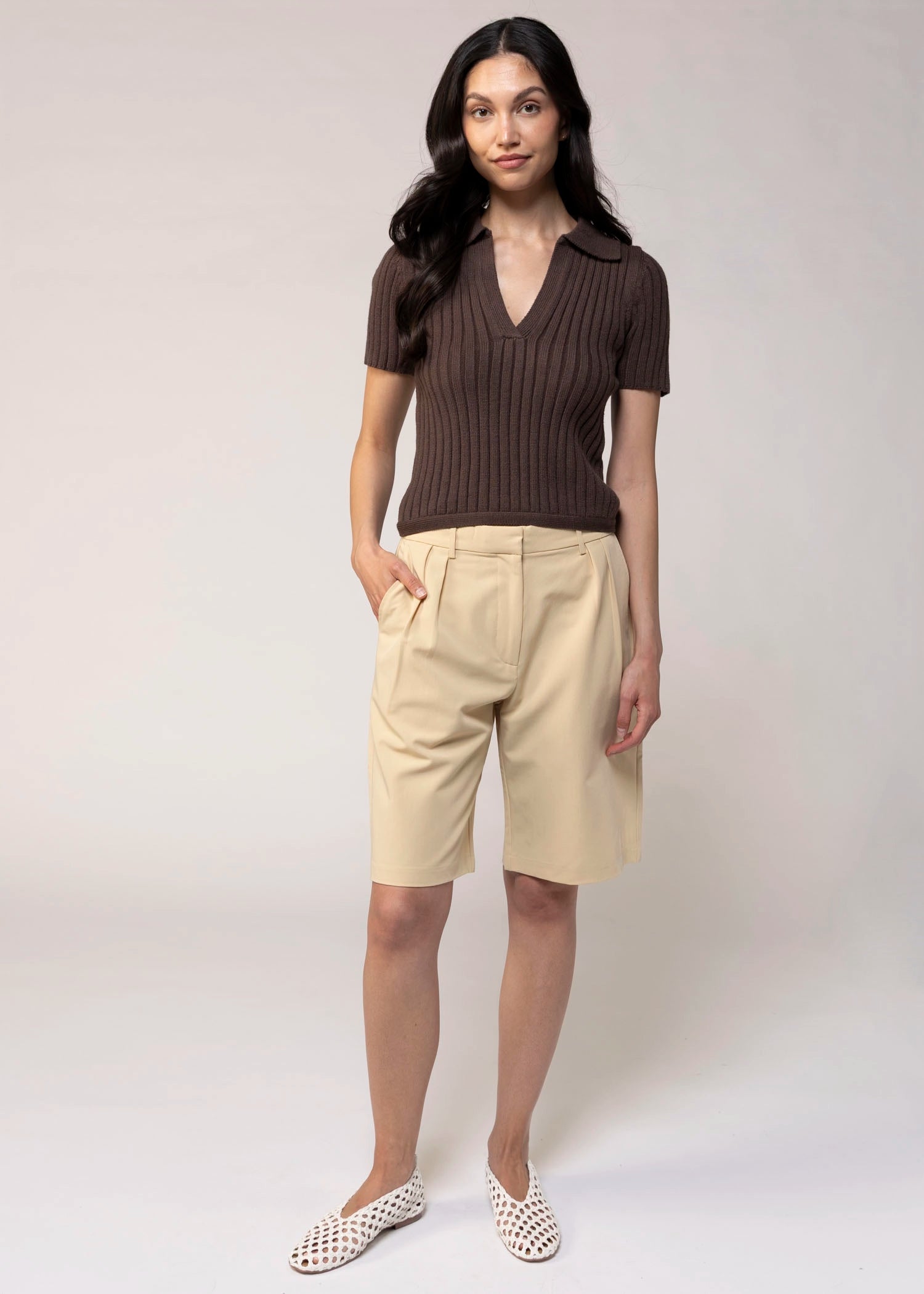 swatch_Coco heartloom ollie knit polo
