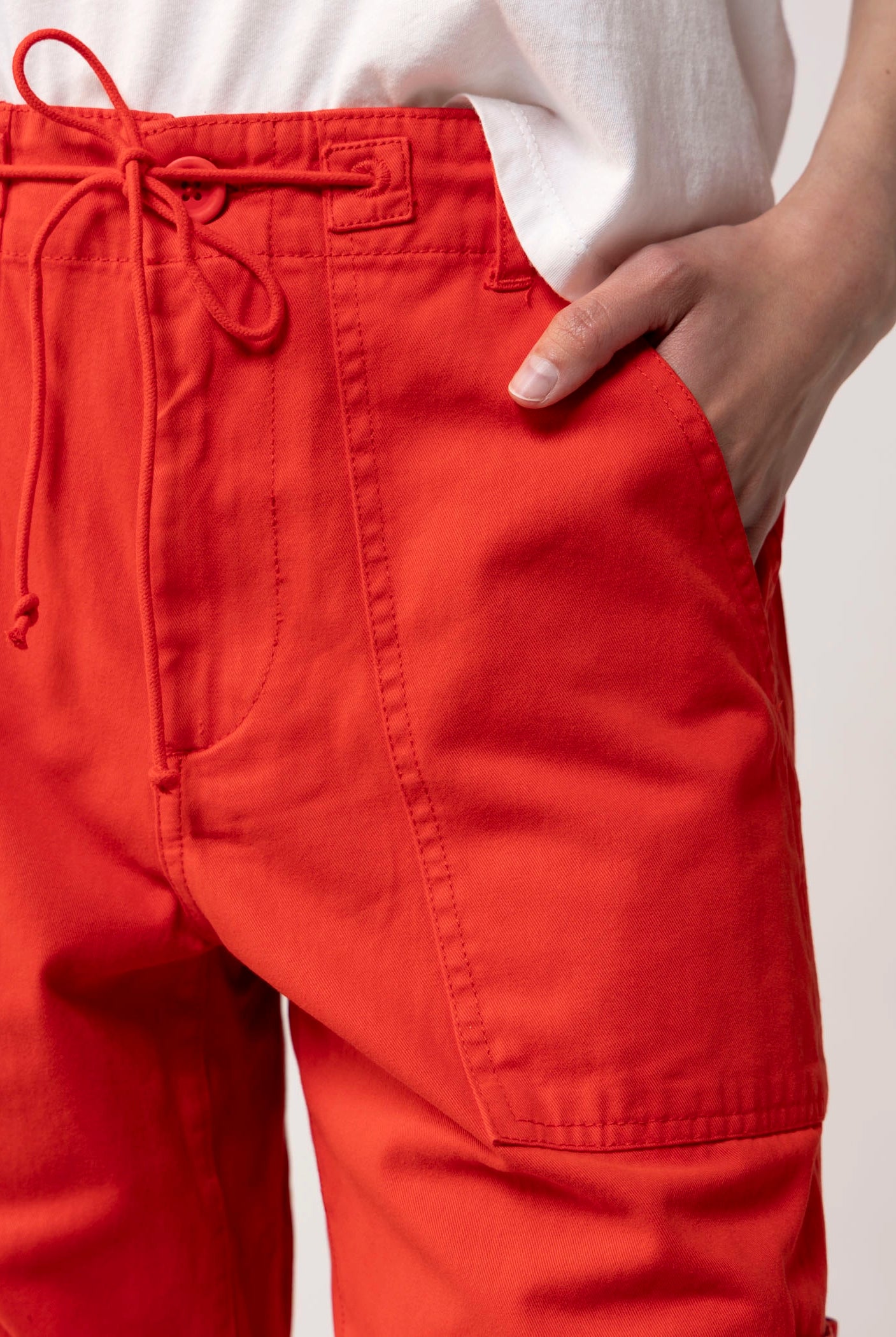 swatch_Red pistola sabrina utility pants