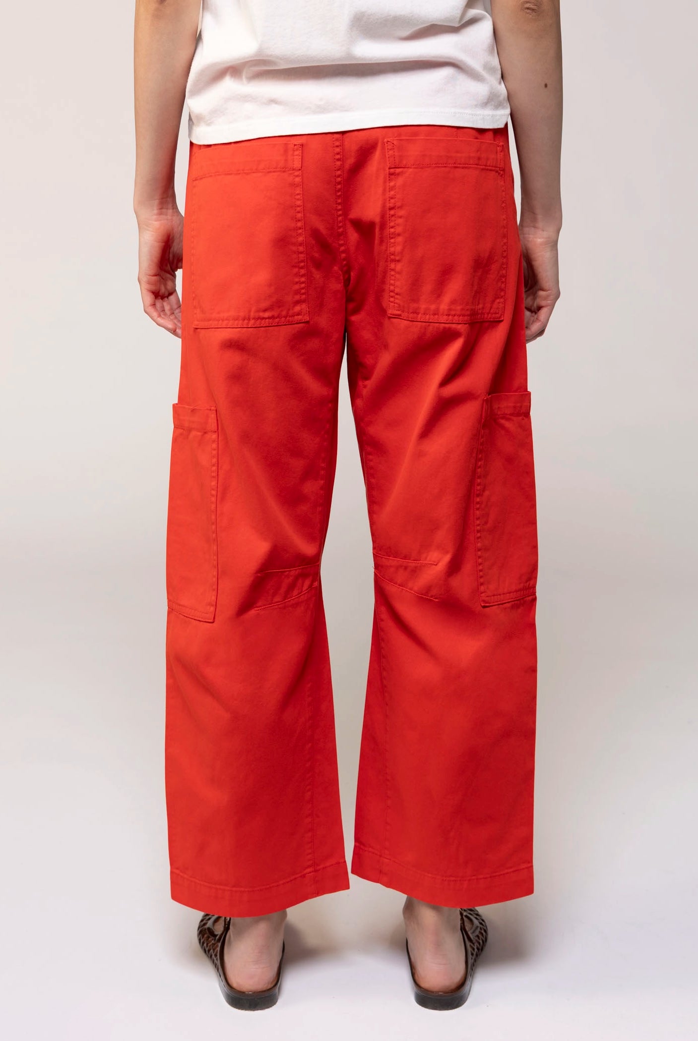 swatch_Red pistola sabrina utility pants