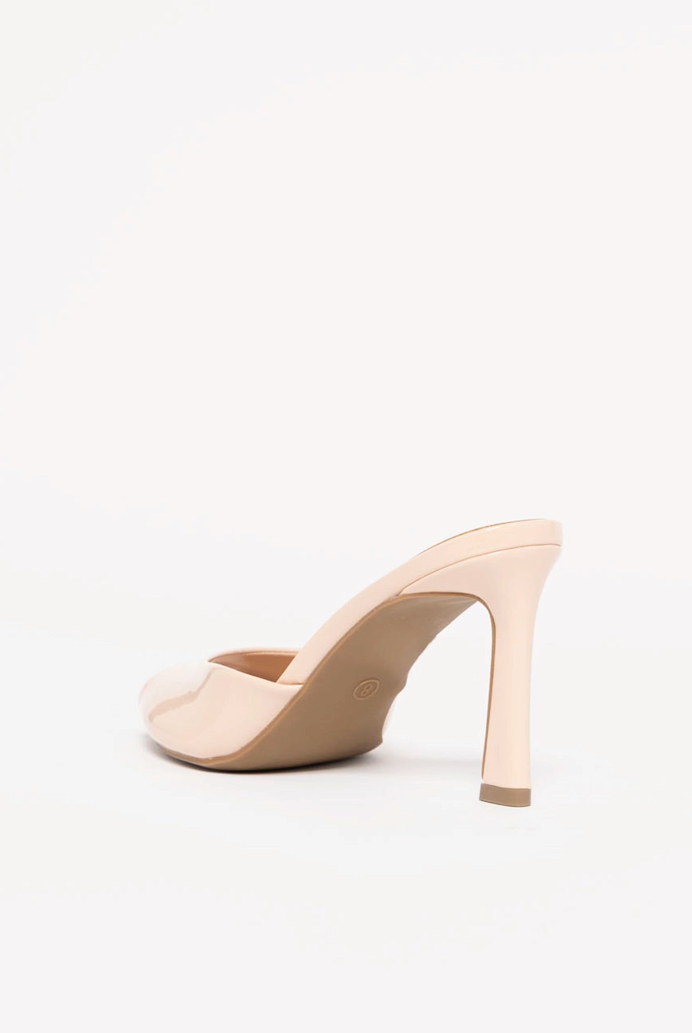 swatch_Nude heeled mule sandal