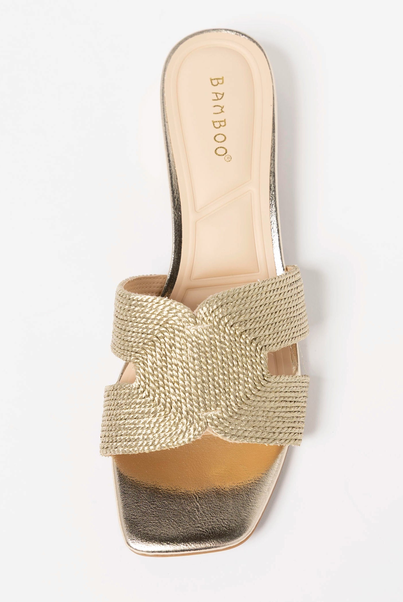 swatch_Gold airy block heel sandal