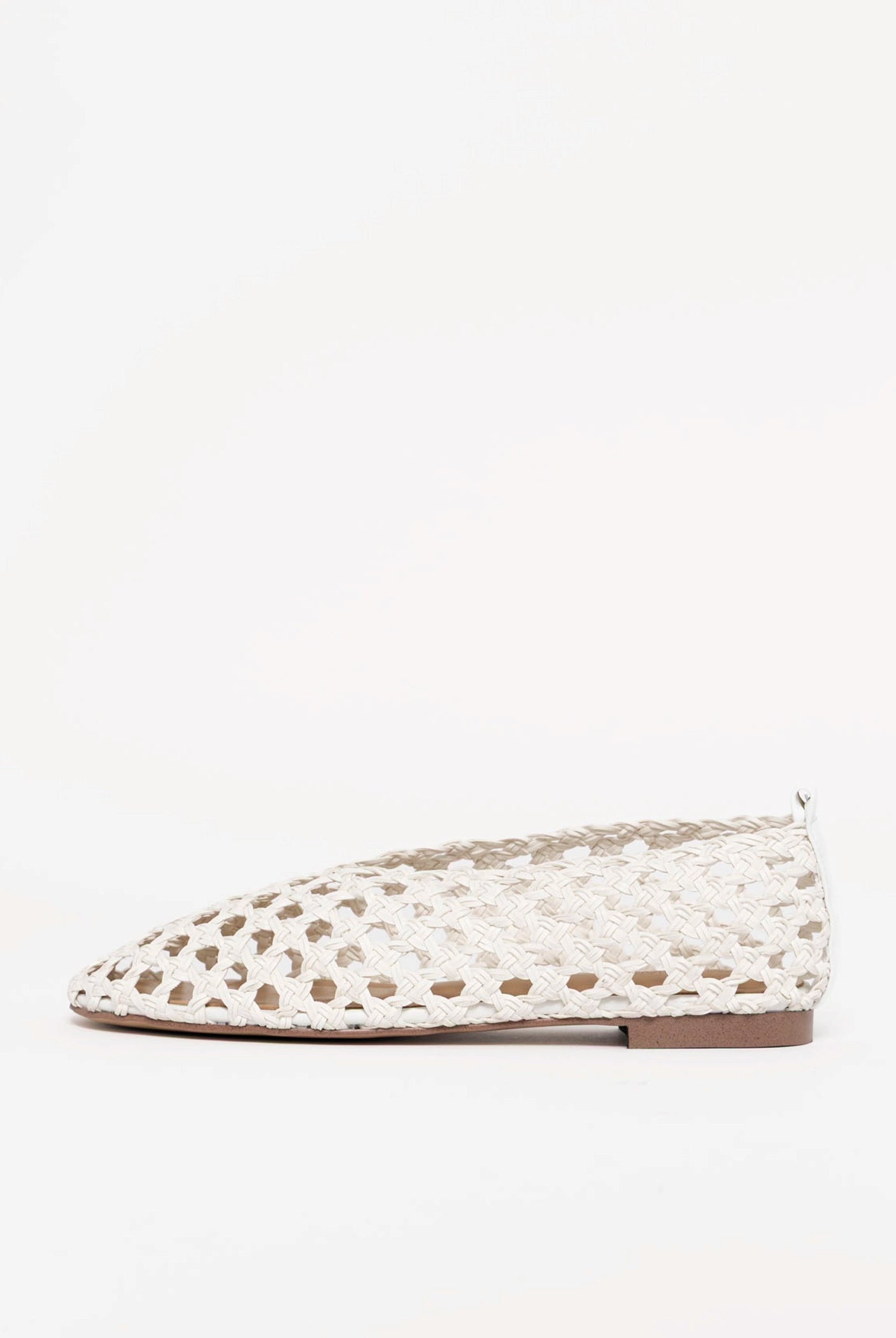 swatch_White Leather tony bianco Cheeky woven flat