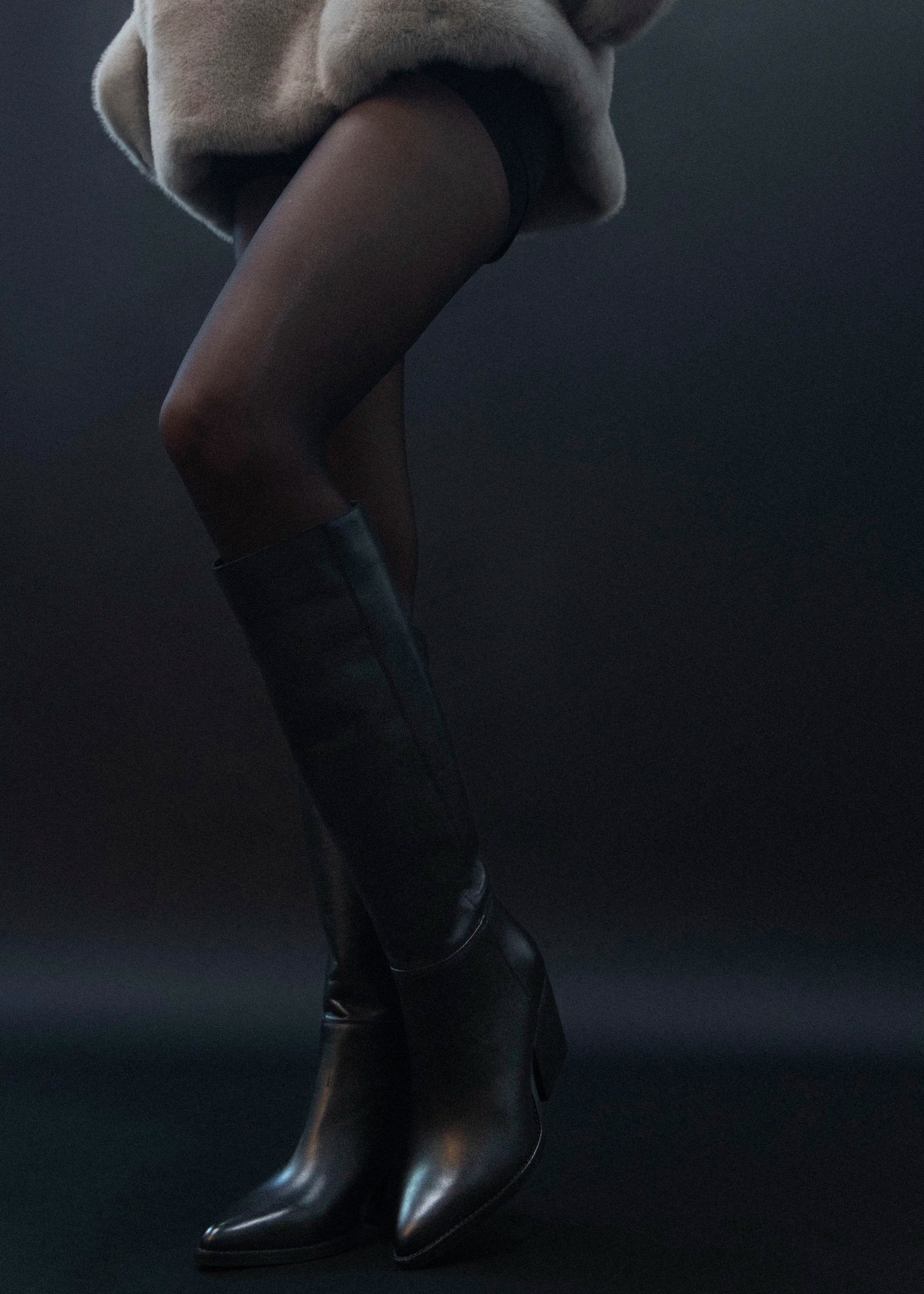 swatch_black leather tulsa western boot boots