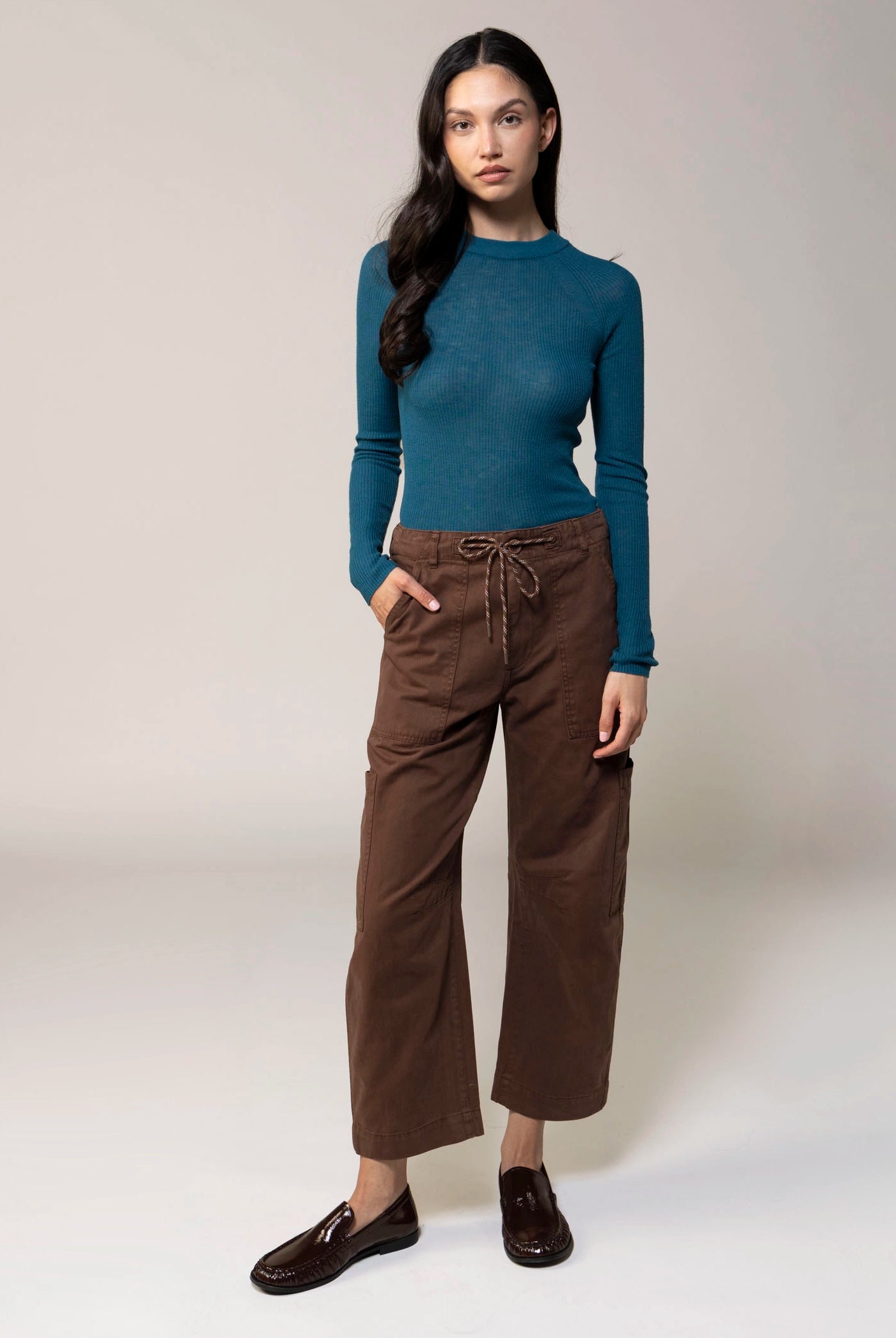 swatch_Lindt/Brown pistola sabrina utility pants