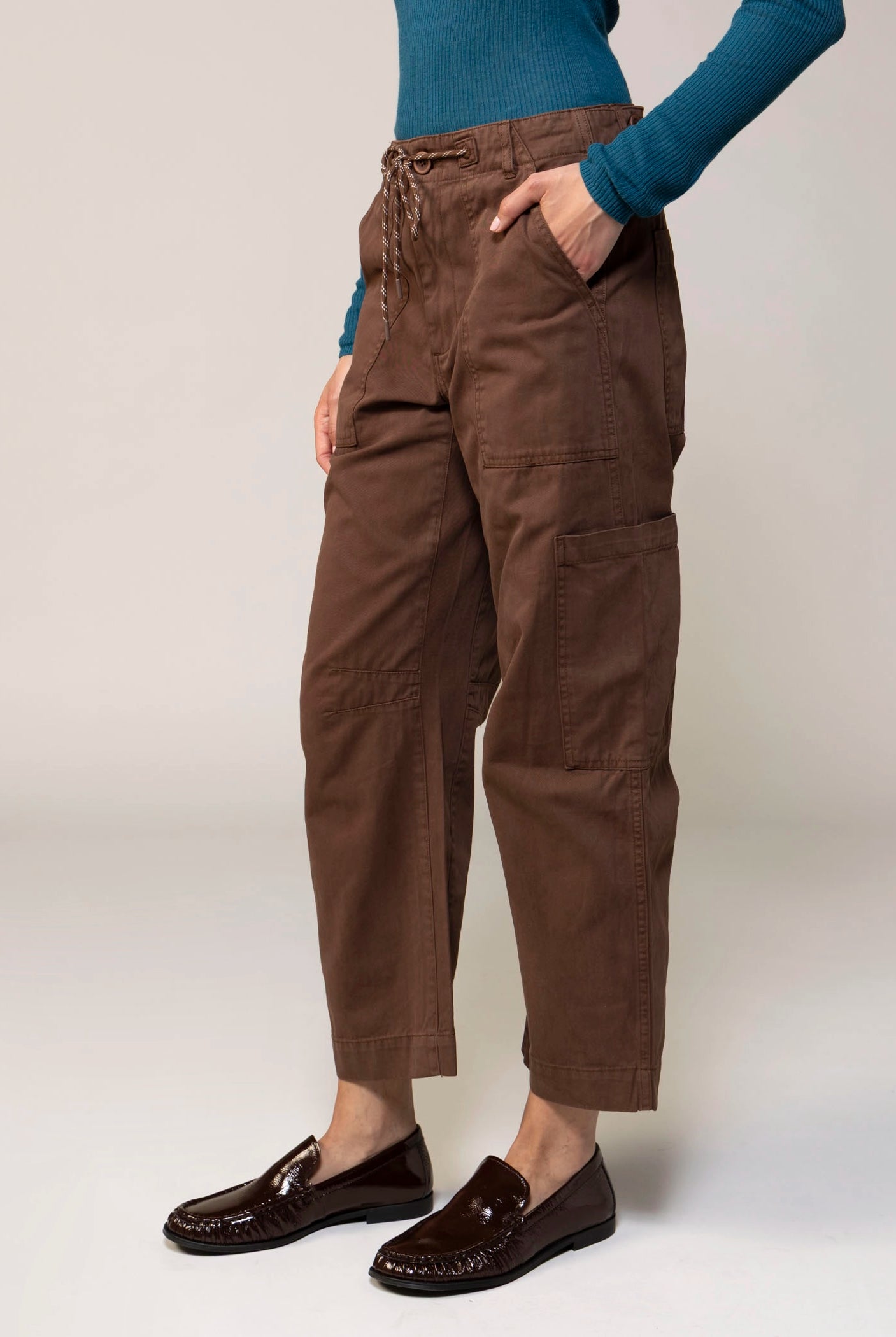 swatch_Lindt/Brown pistola sabrina utility pants