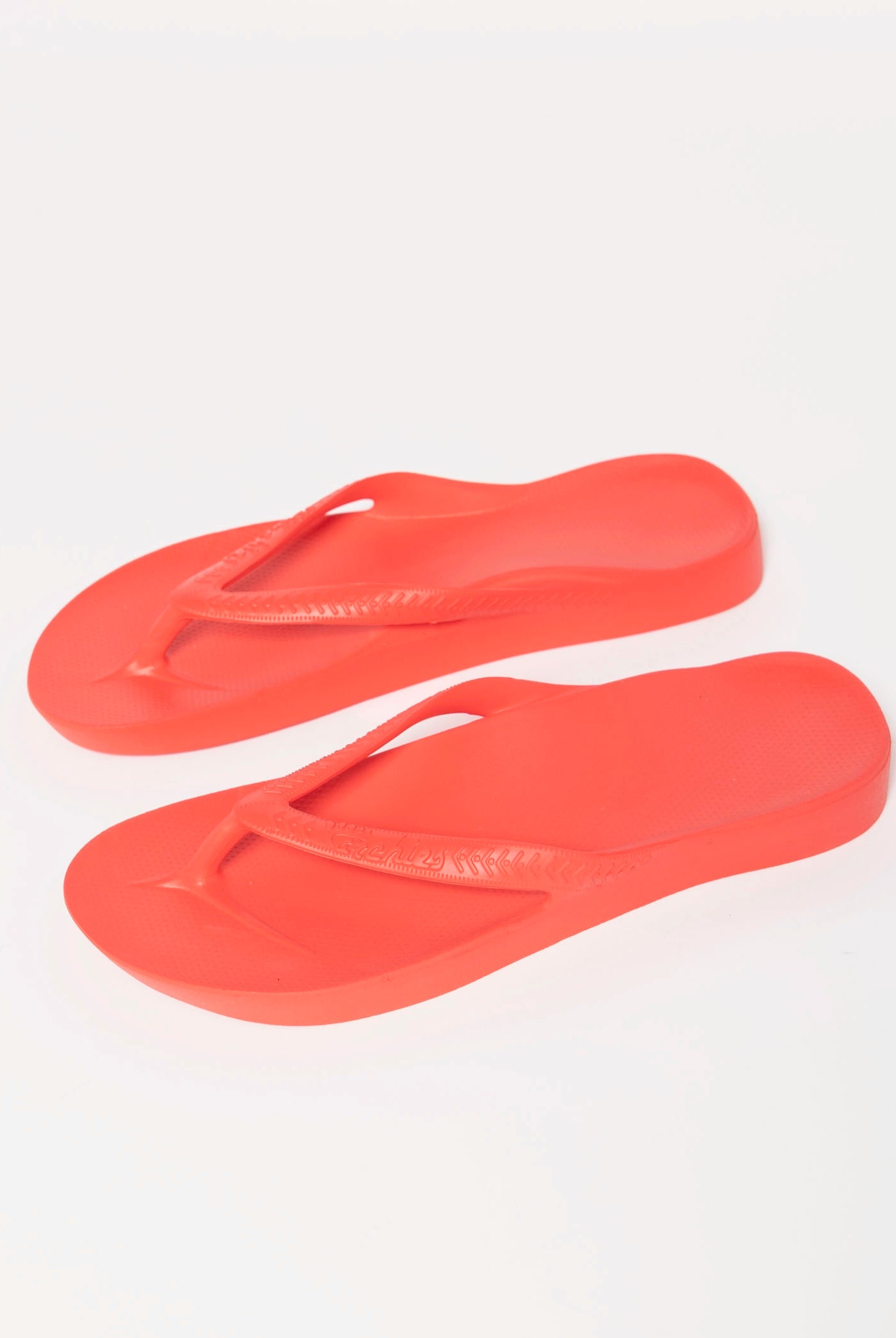 swatch_Coral archies arch support flip flop flat sandals