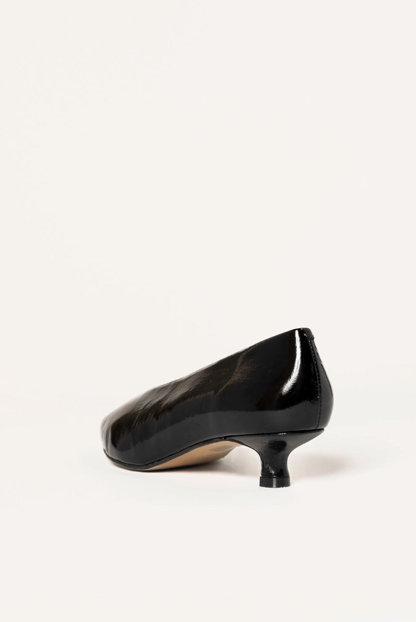 swatch_black patent margo kitten heel pump heels
